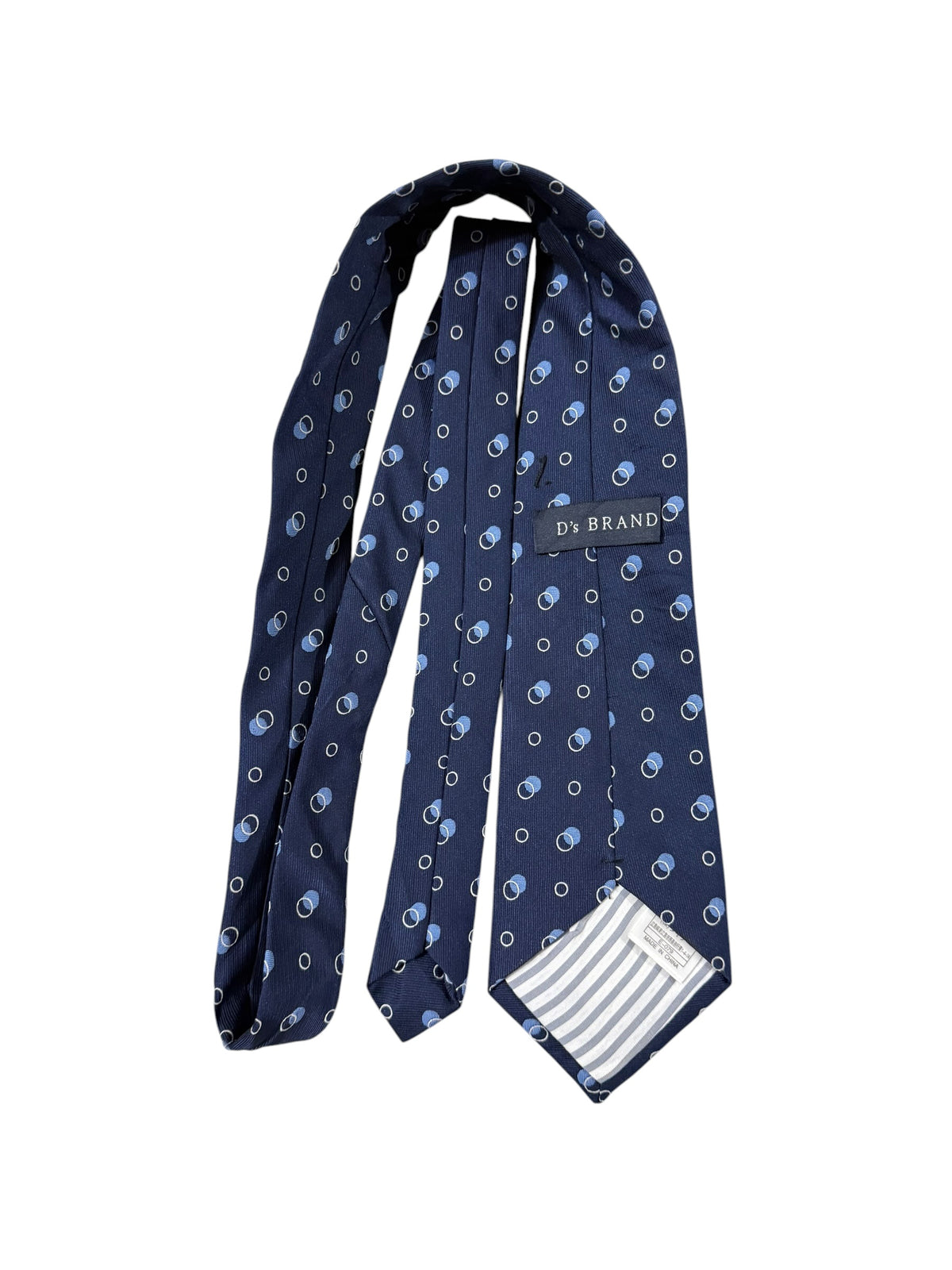 D's Brand Vintage Silk Tie