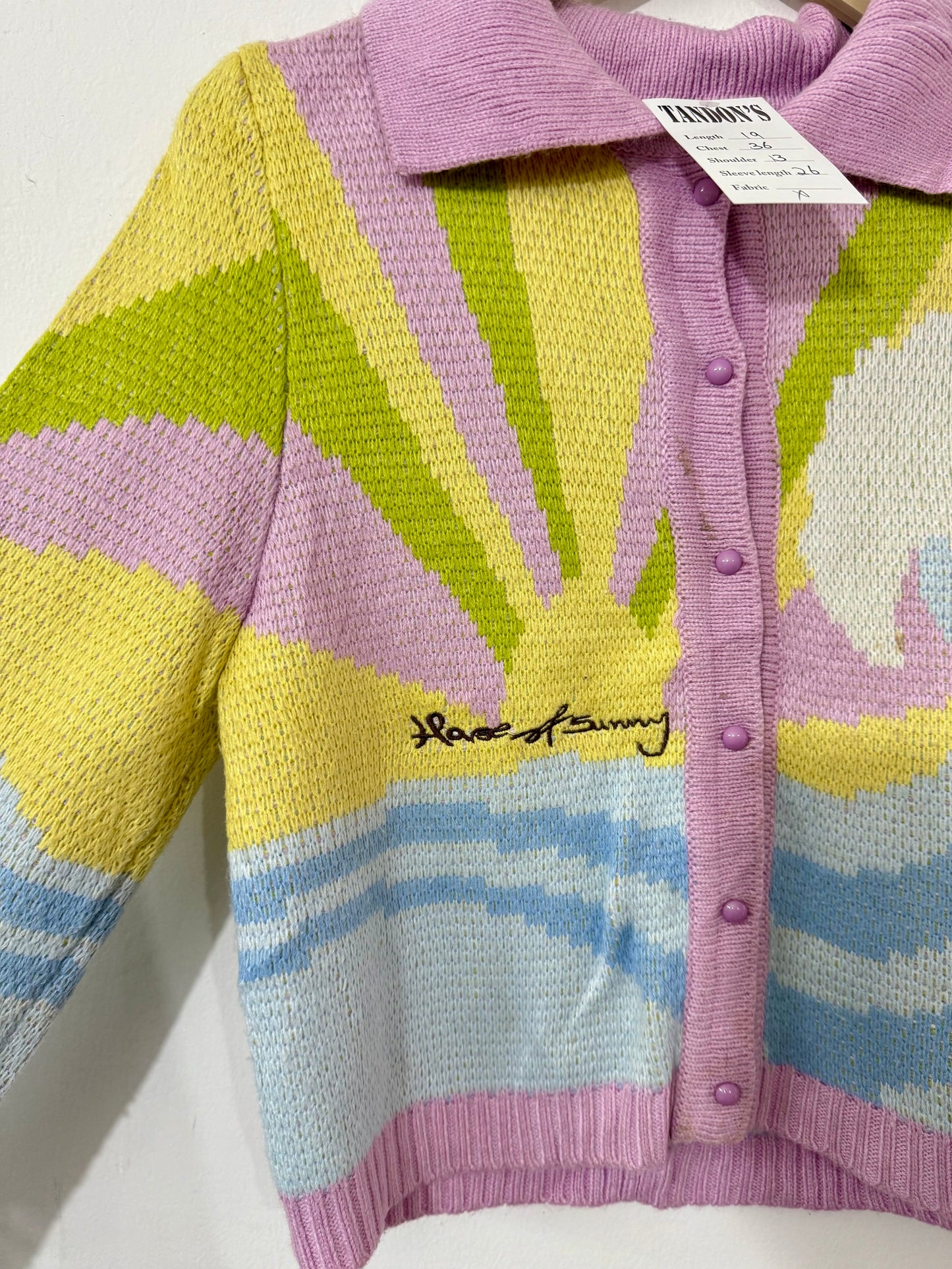 Horse & Sunny Woolen Sweater