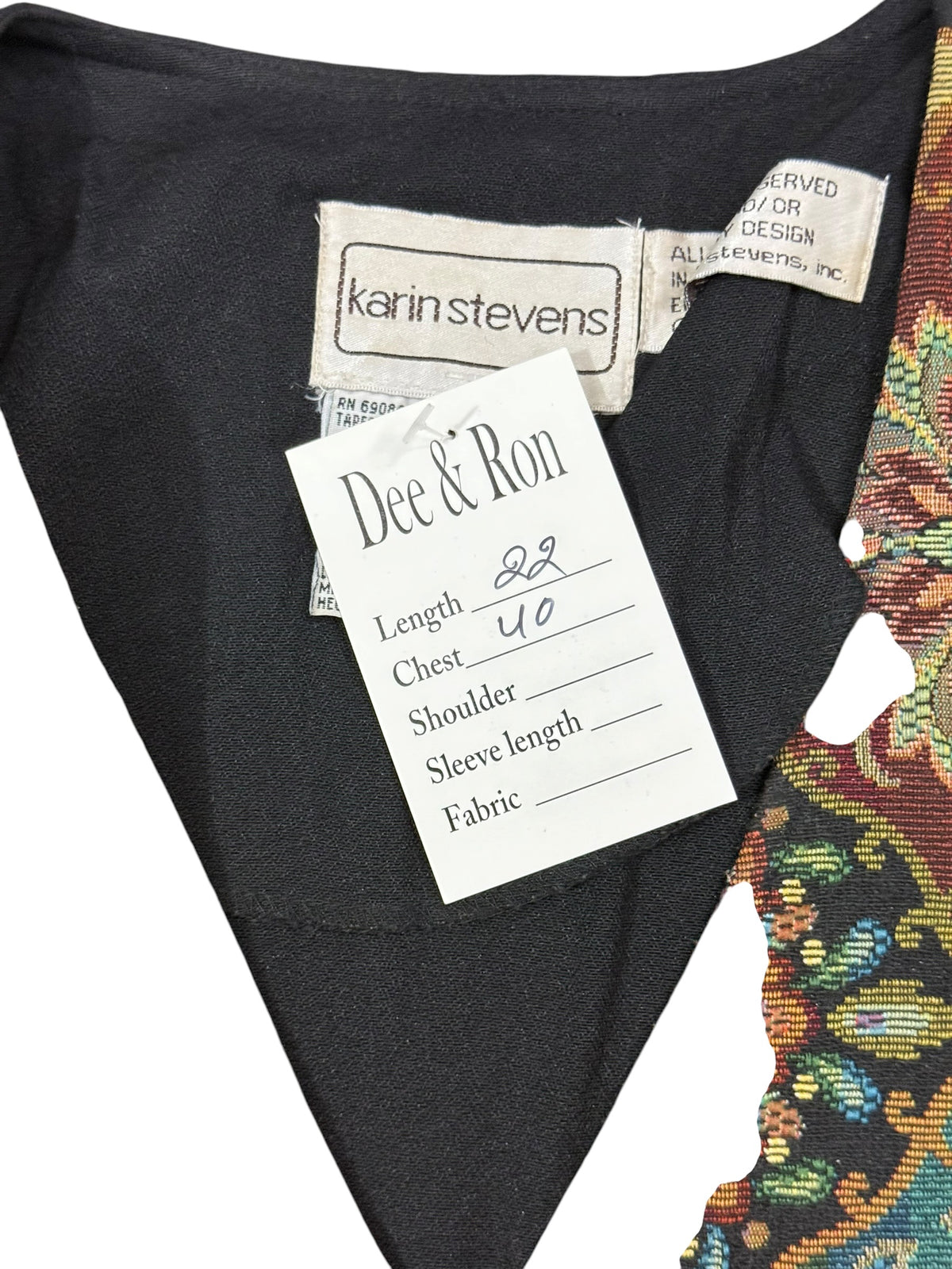 Karin Stevens Vest