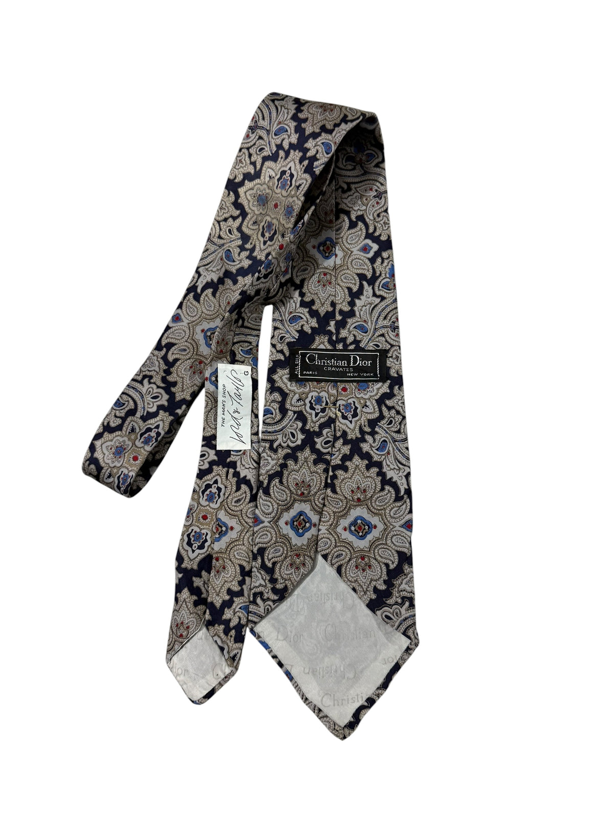 Christian Dior Vintage Silk Tie