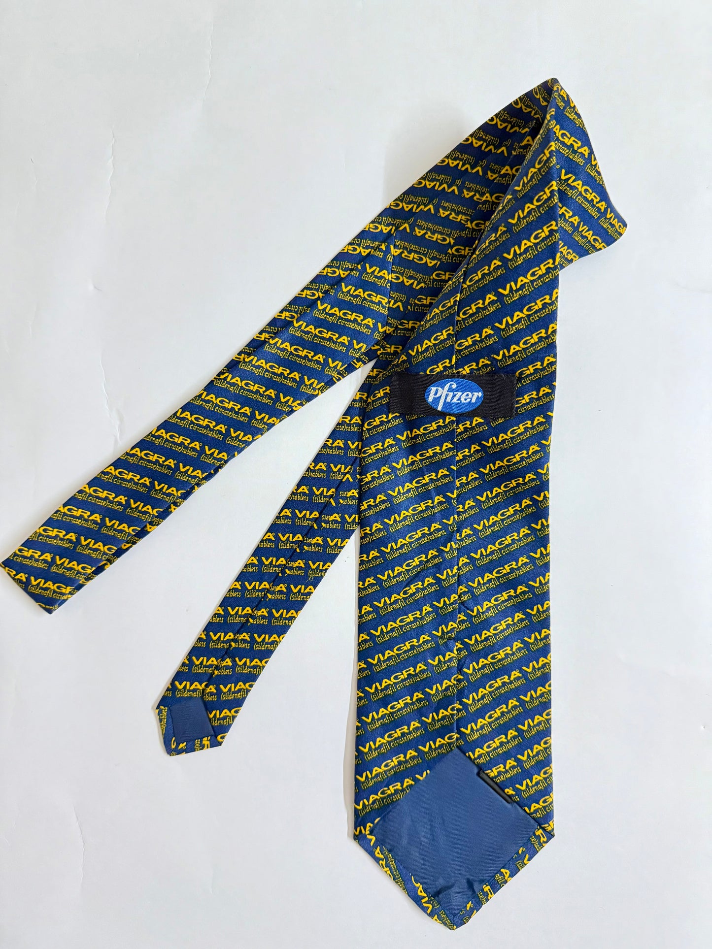 Pfizer Viagra Vintage Silk Tie
