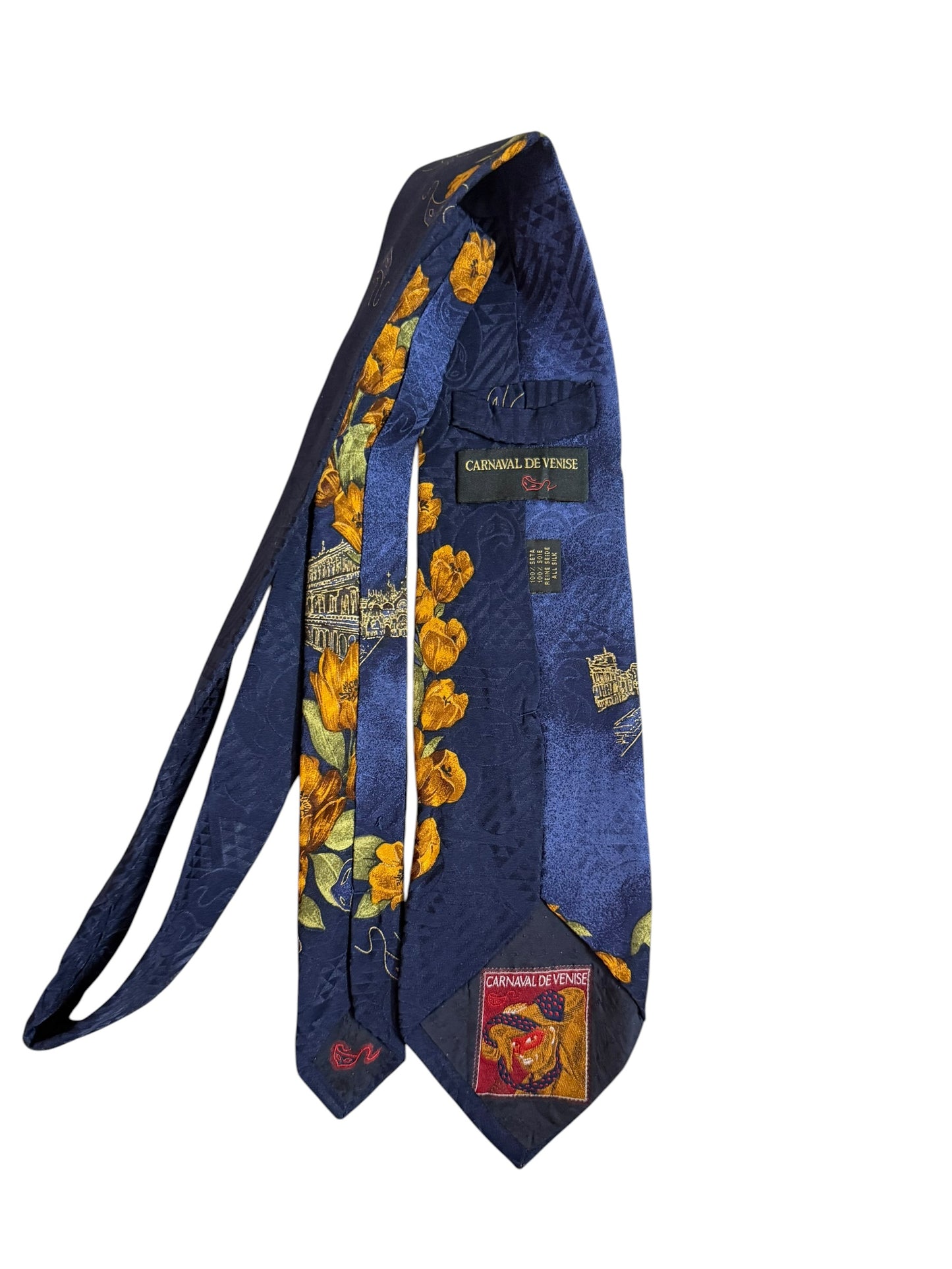 Carnaval De Vensie Vintage Silk Tie