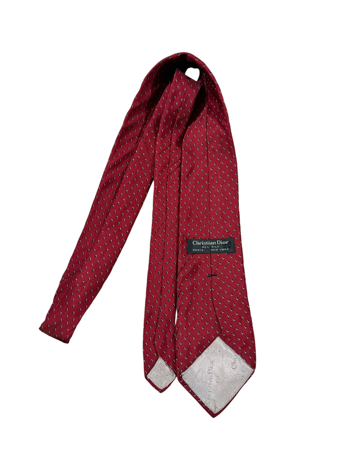 Christian Dior Vintage Silk Tie