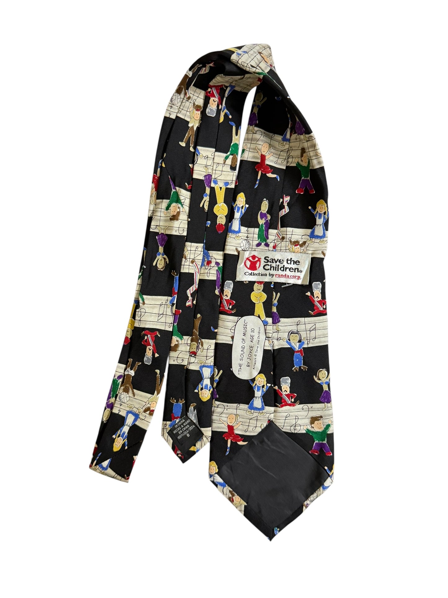 Save the Children Vintage Silk Tie