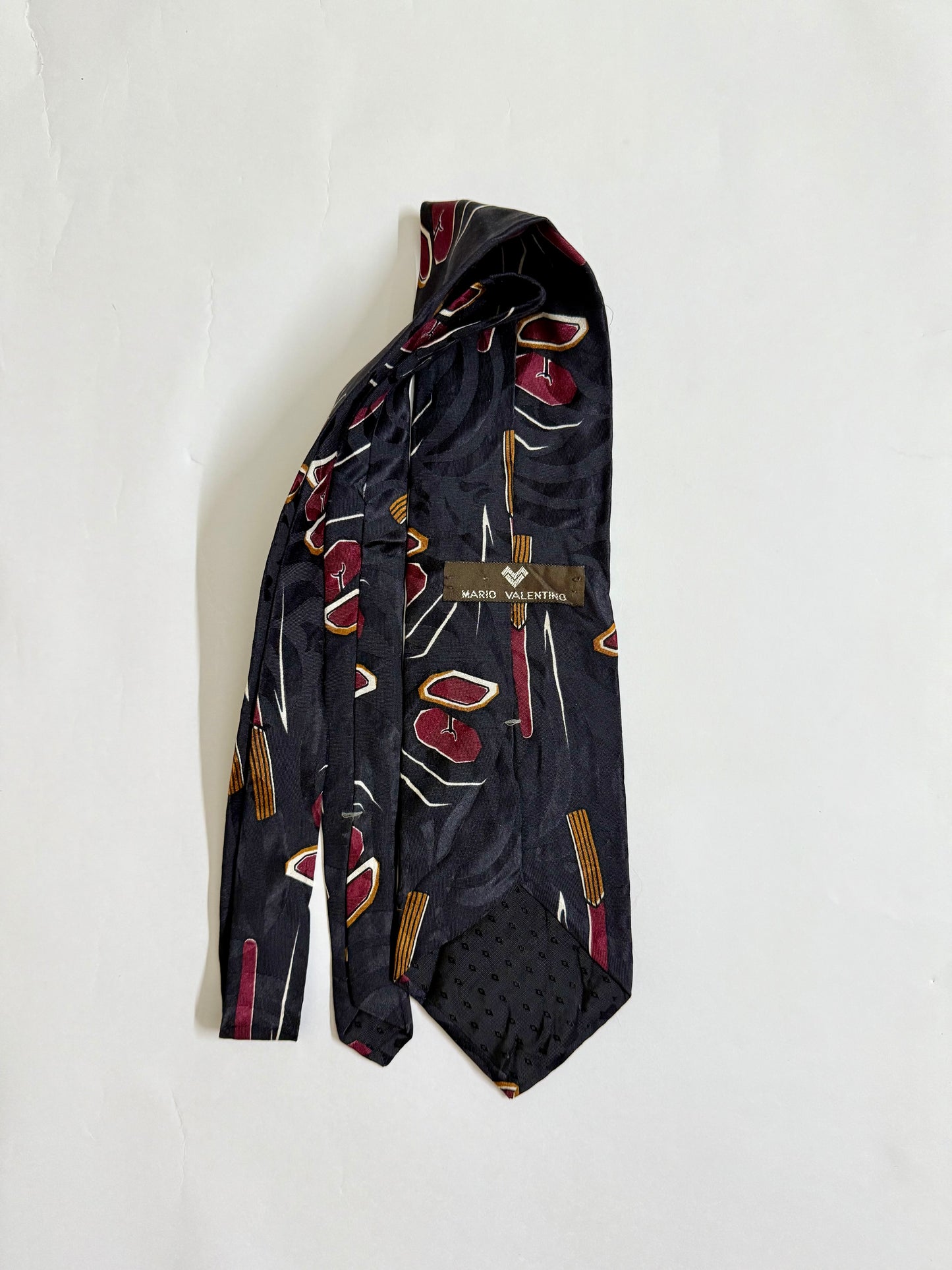 Mario Valentino Vintage Silk Tie