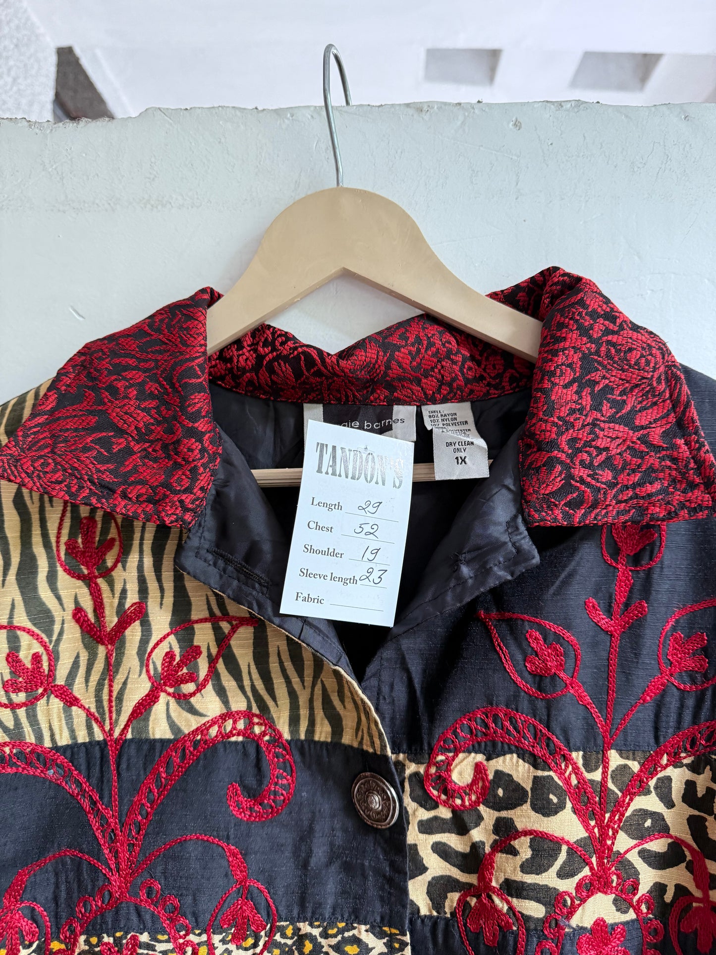 Maggie Barnes Embroidered Jacket