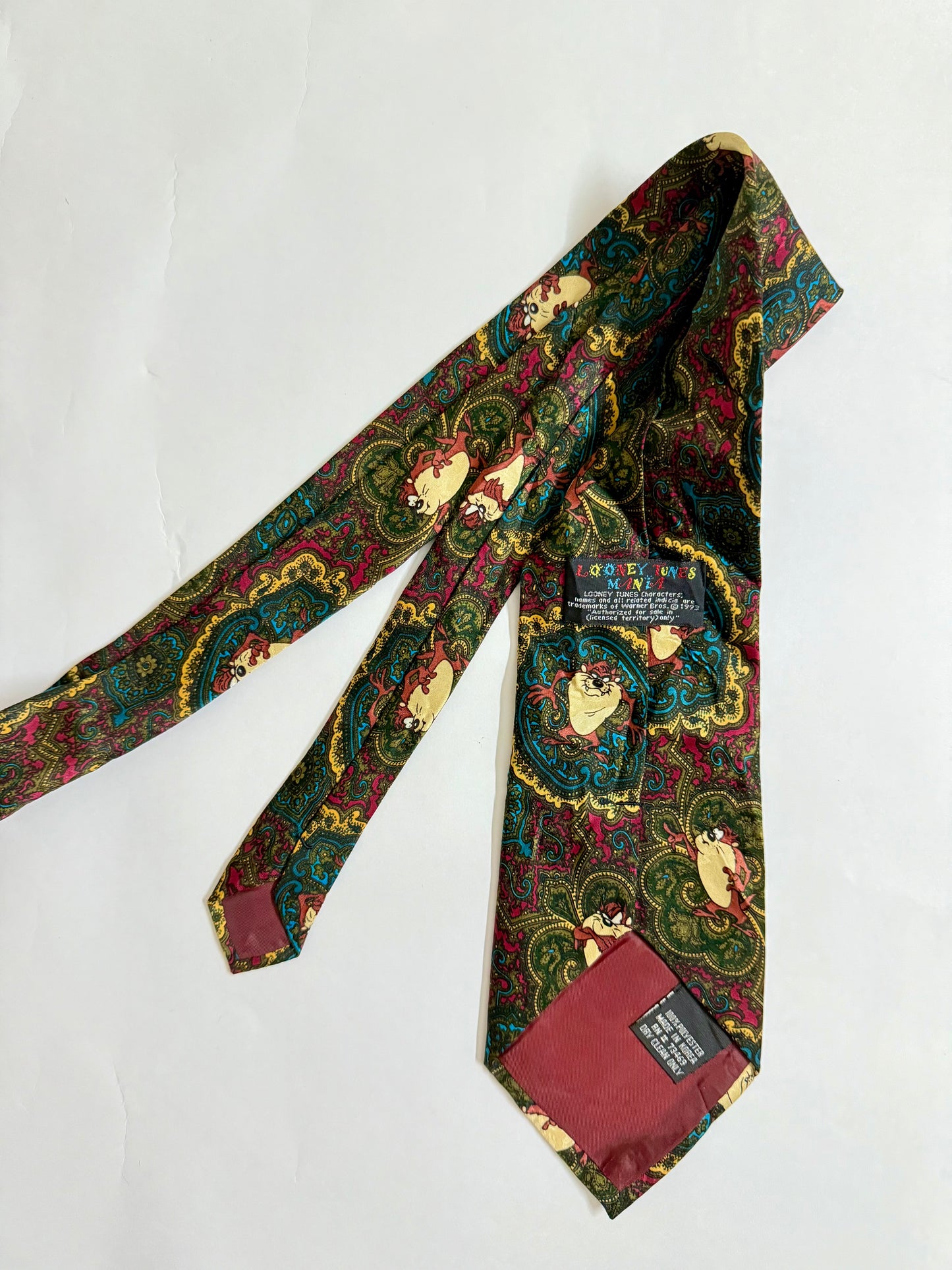 Looney Tunes Mania Vintage Silk Tie