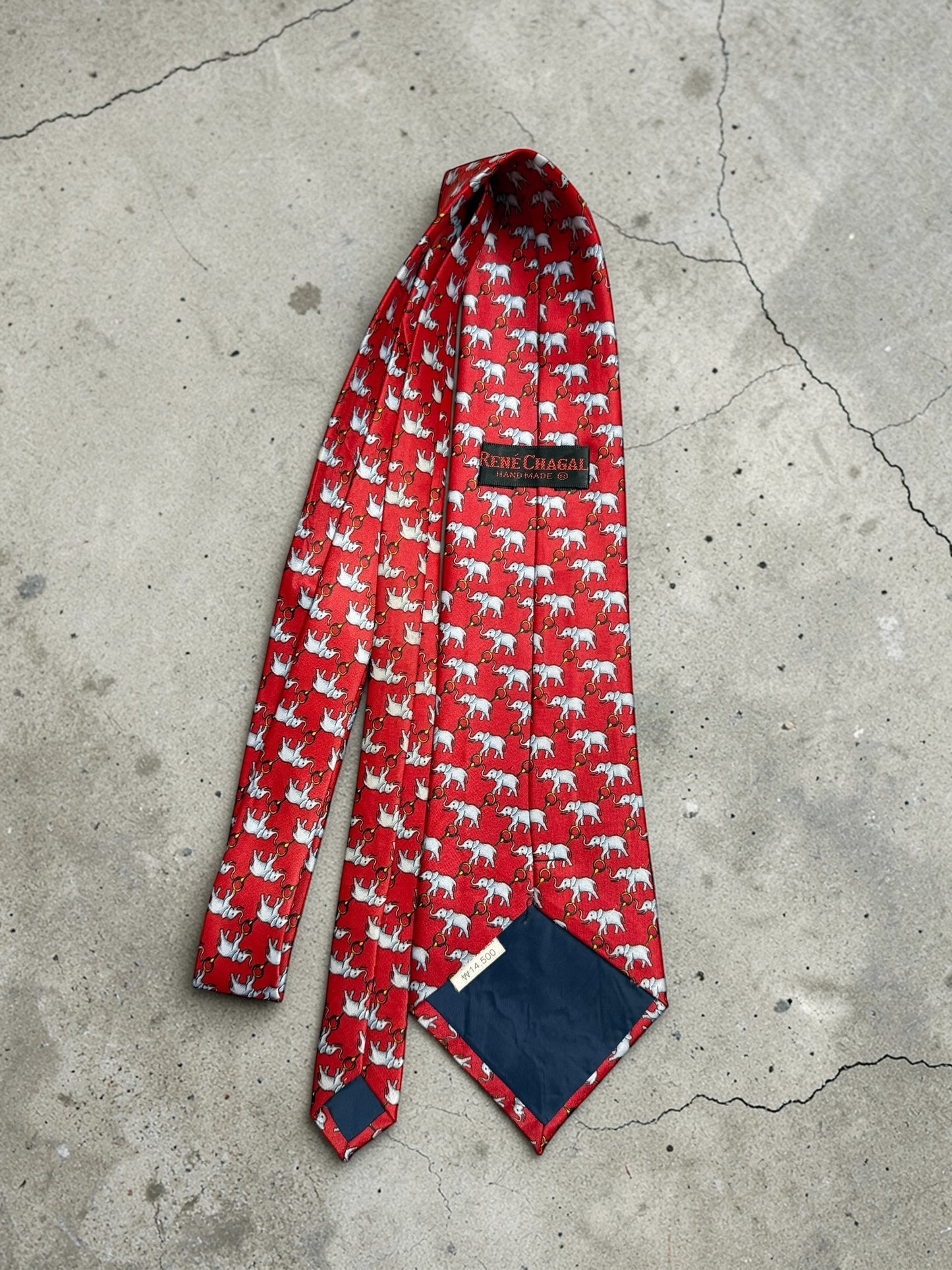 Rene Chagell Vintage Silk Tie