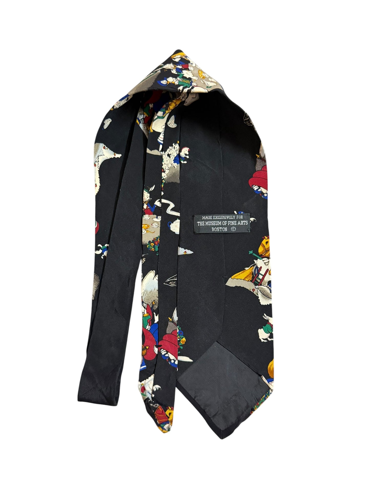 The museum of fine art Vintage Silk Tie