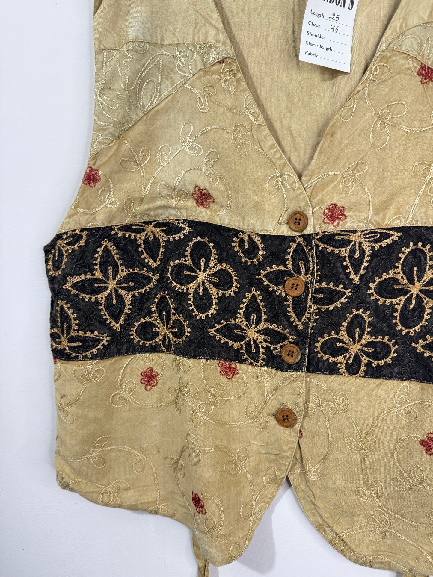 Embroidered Vest