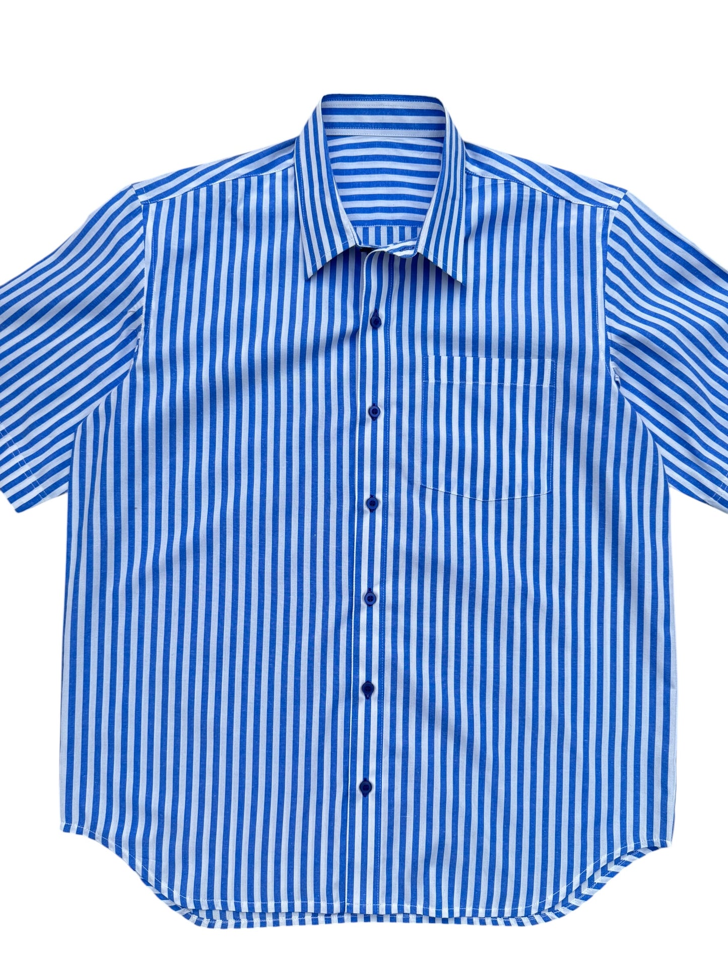 Blue Strips 100% Cotton shirt