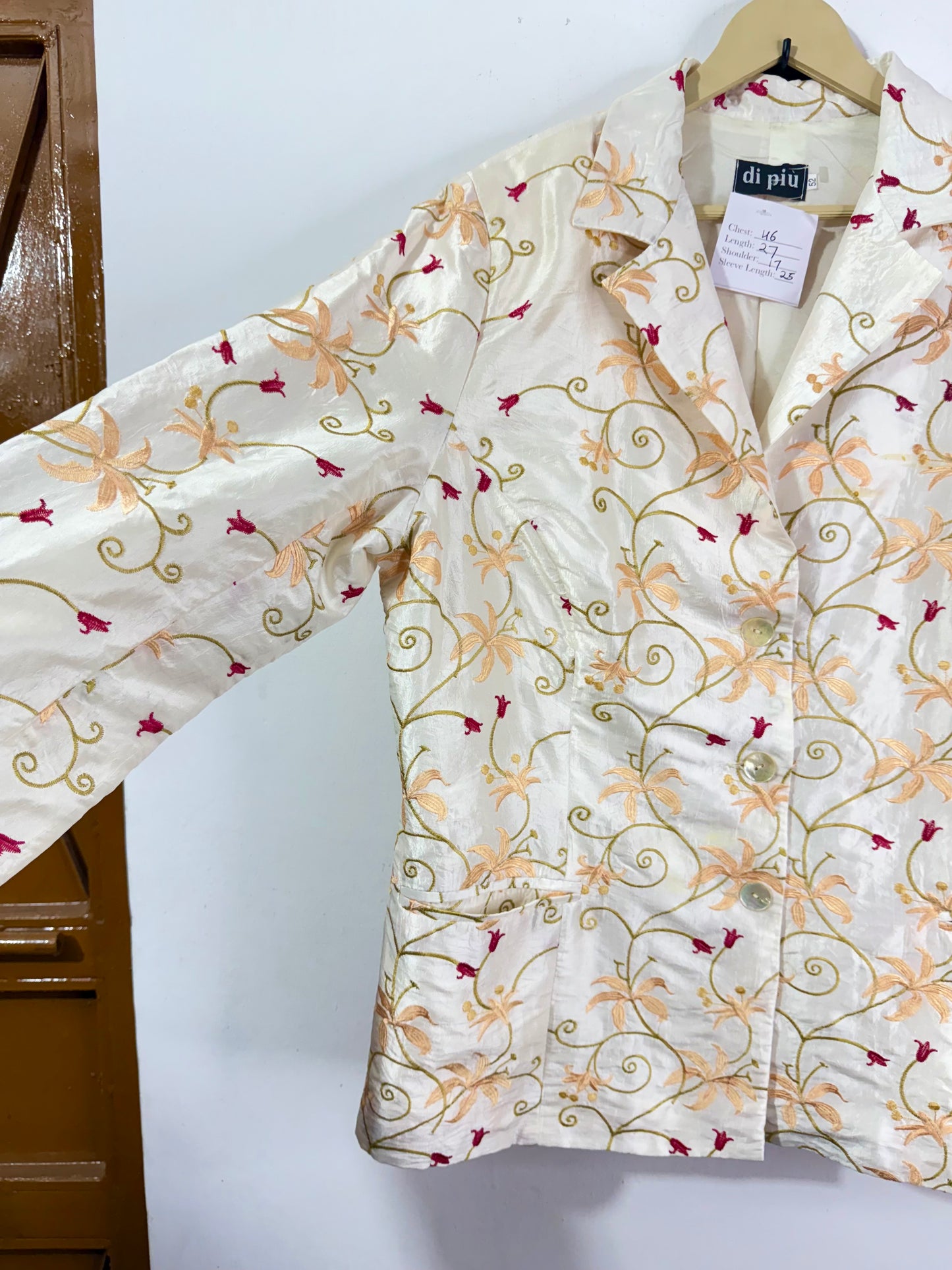 Di Piu Silk Vintage Jacket