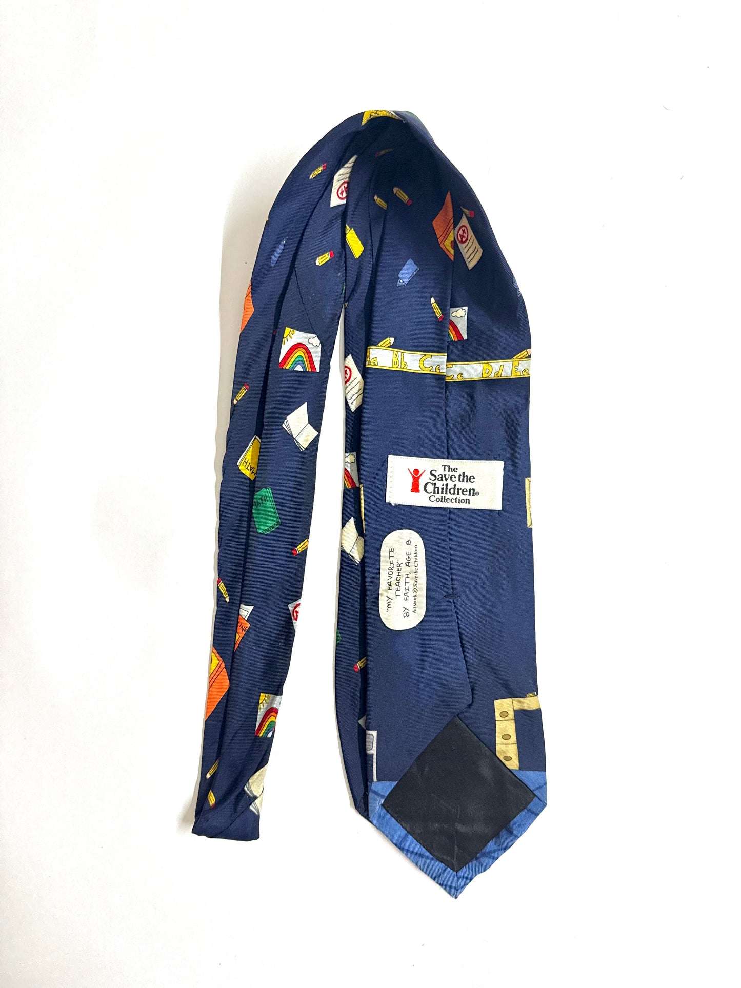 The Save Children Vintage Silk Tie