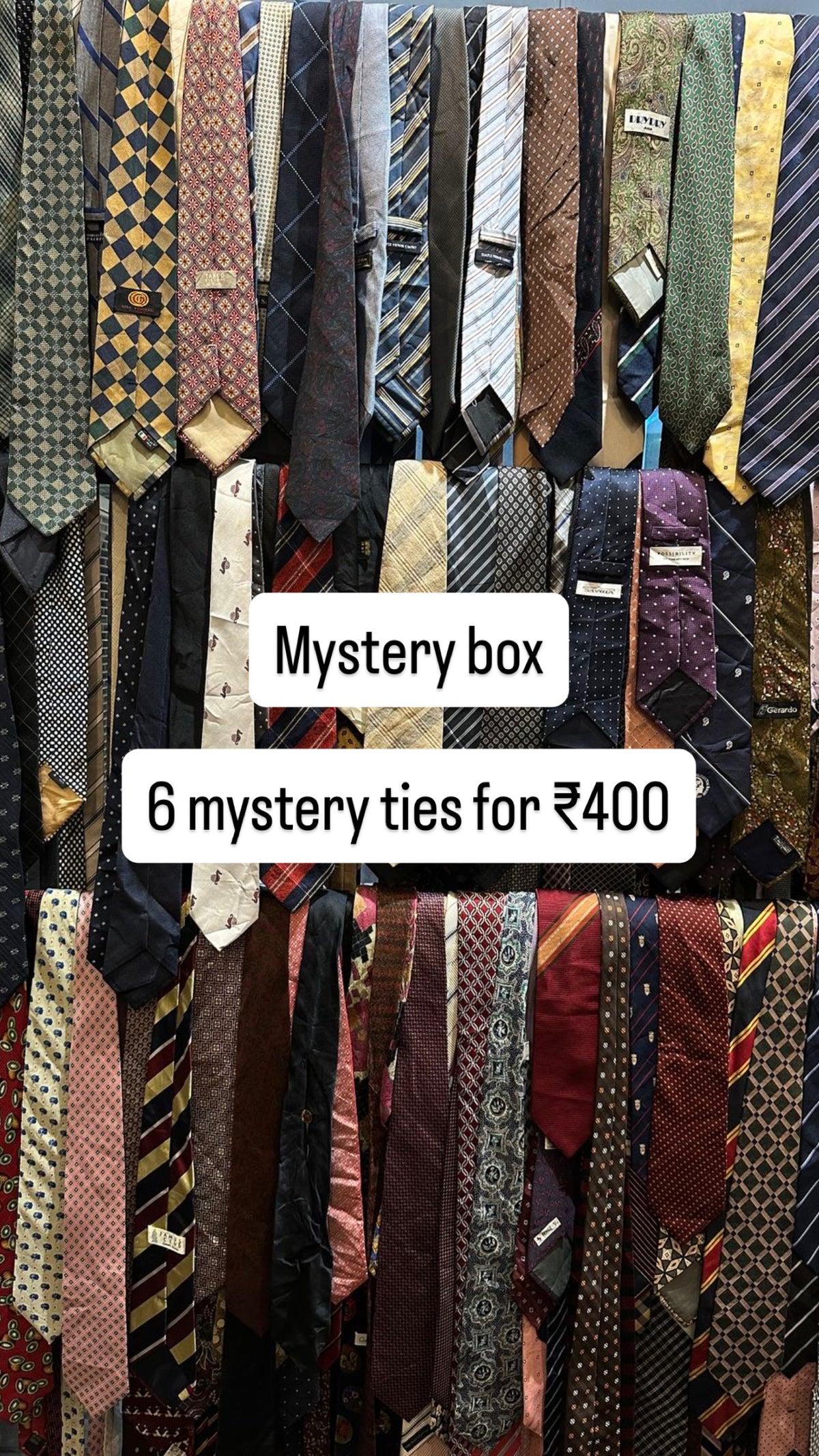 Mystery box (6 ties)