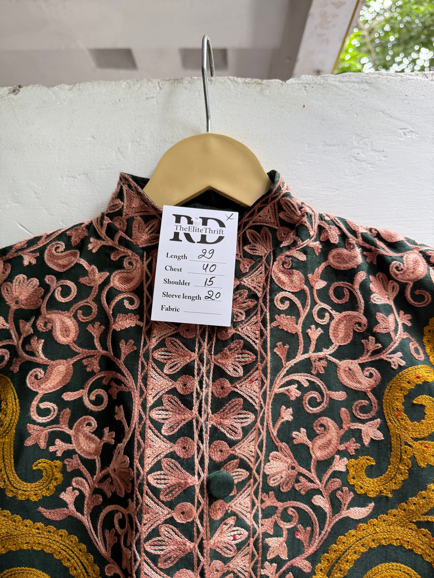 Embroidered Jacket