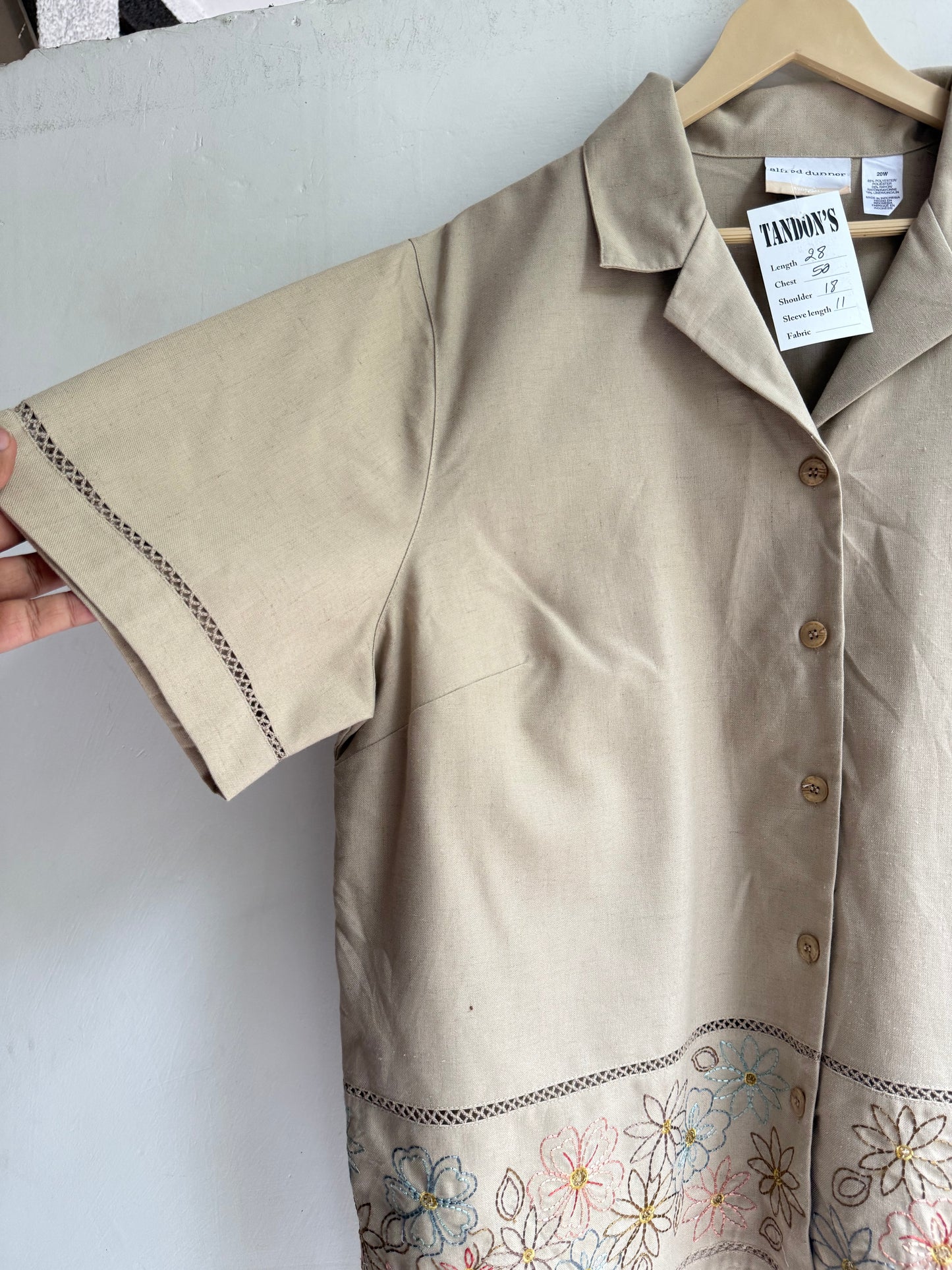 Alfred Dunner Embroidered Jacket