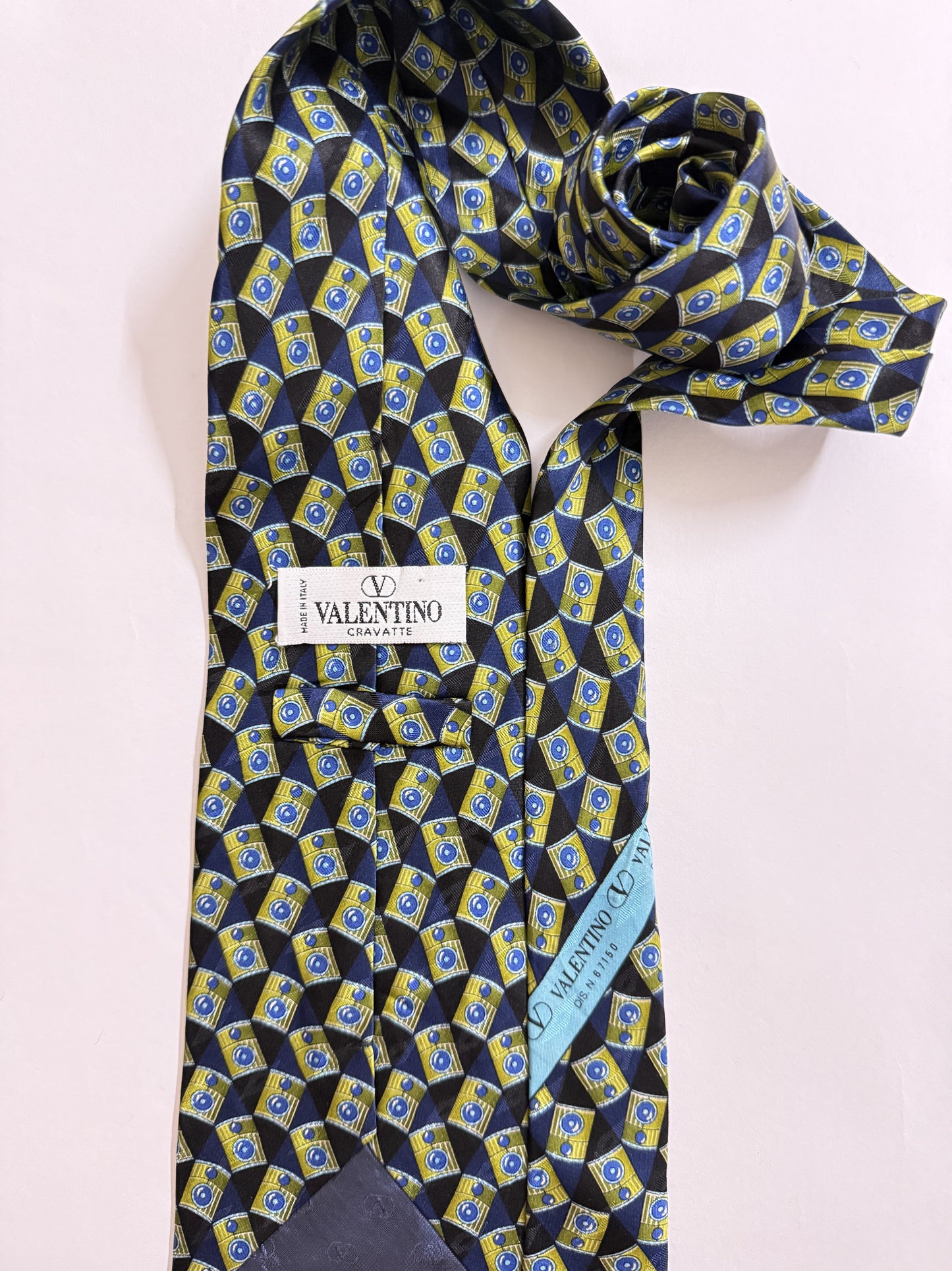 Valentino Cravatte vintage silk tie