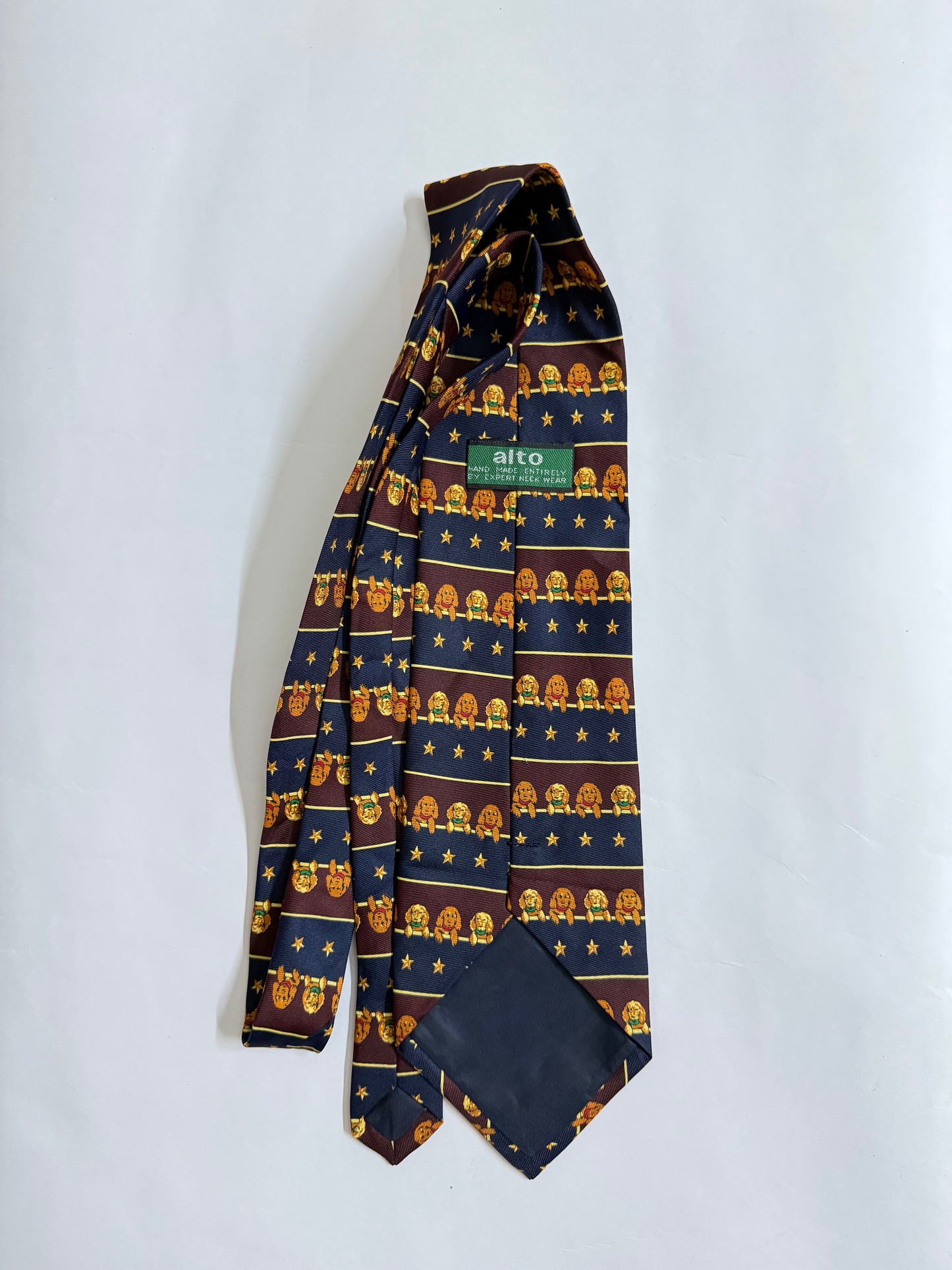 Alto Vintage silk tie