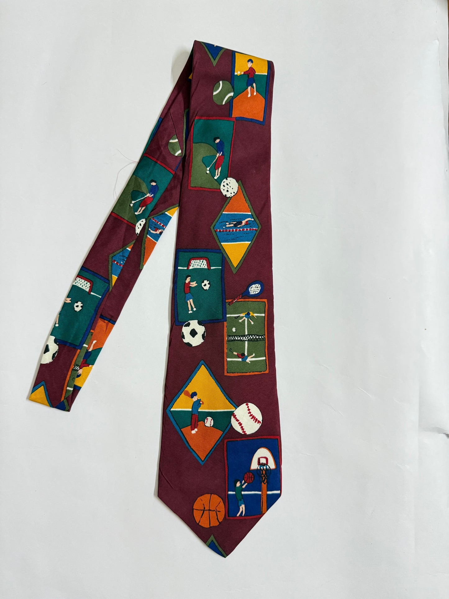 Save The Children Vintage silk tie