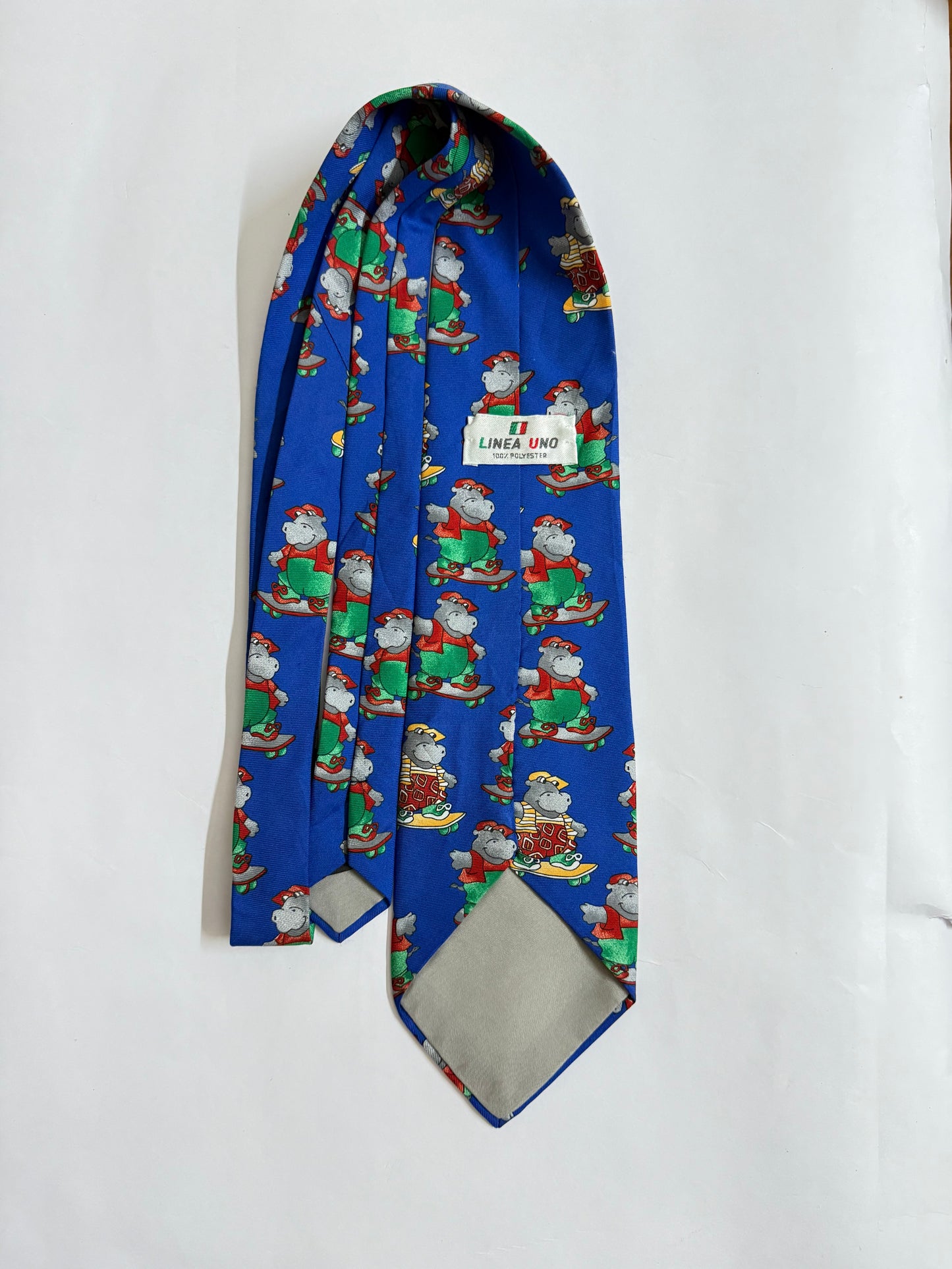 Line Uno Vintage silk tie