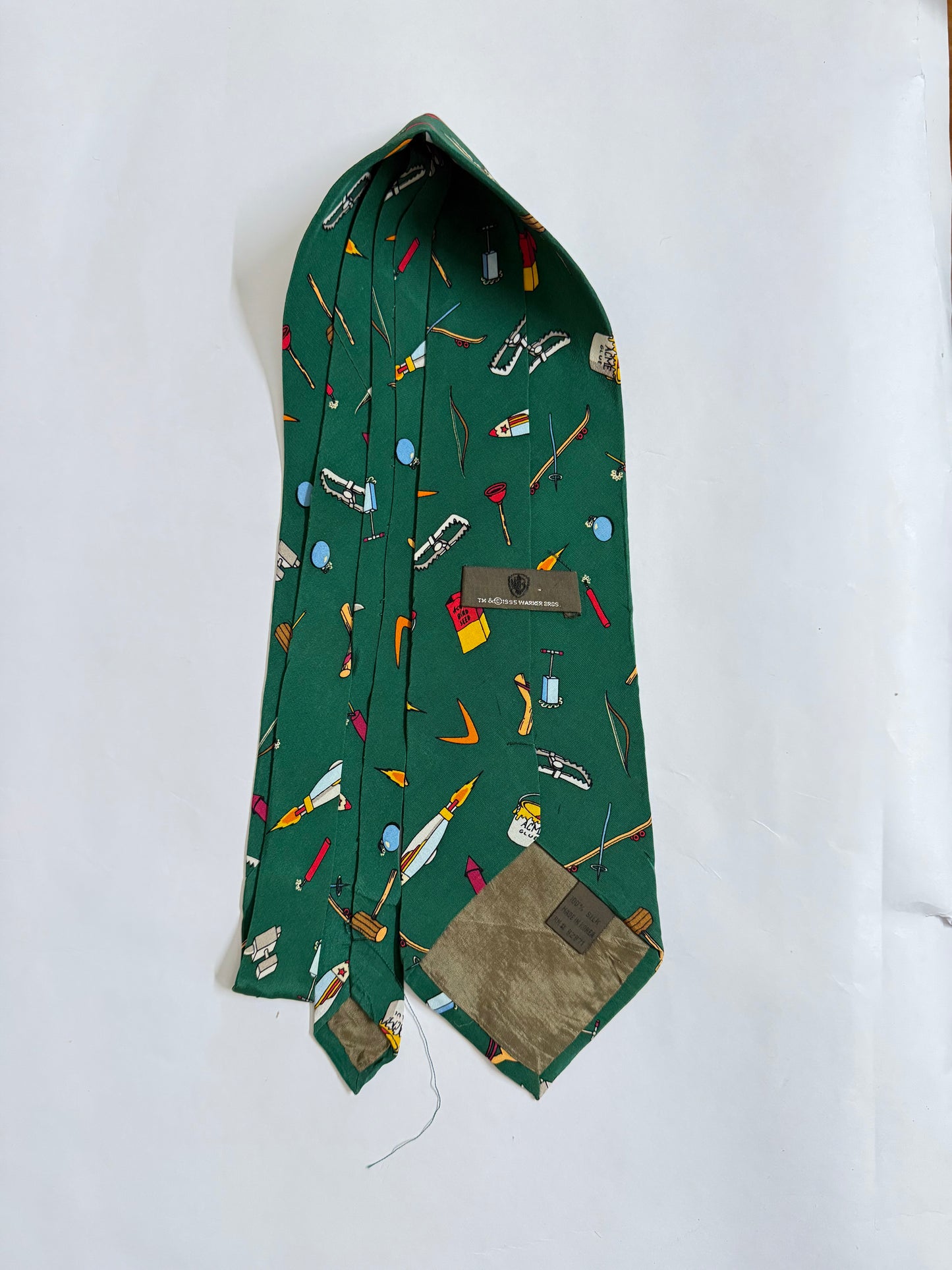 Vintage silk tie