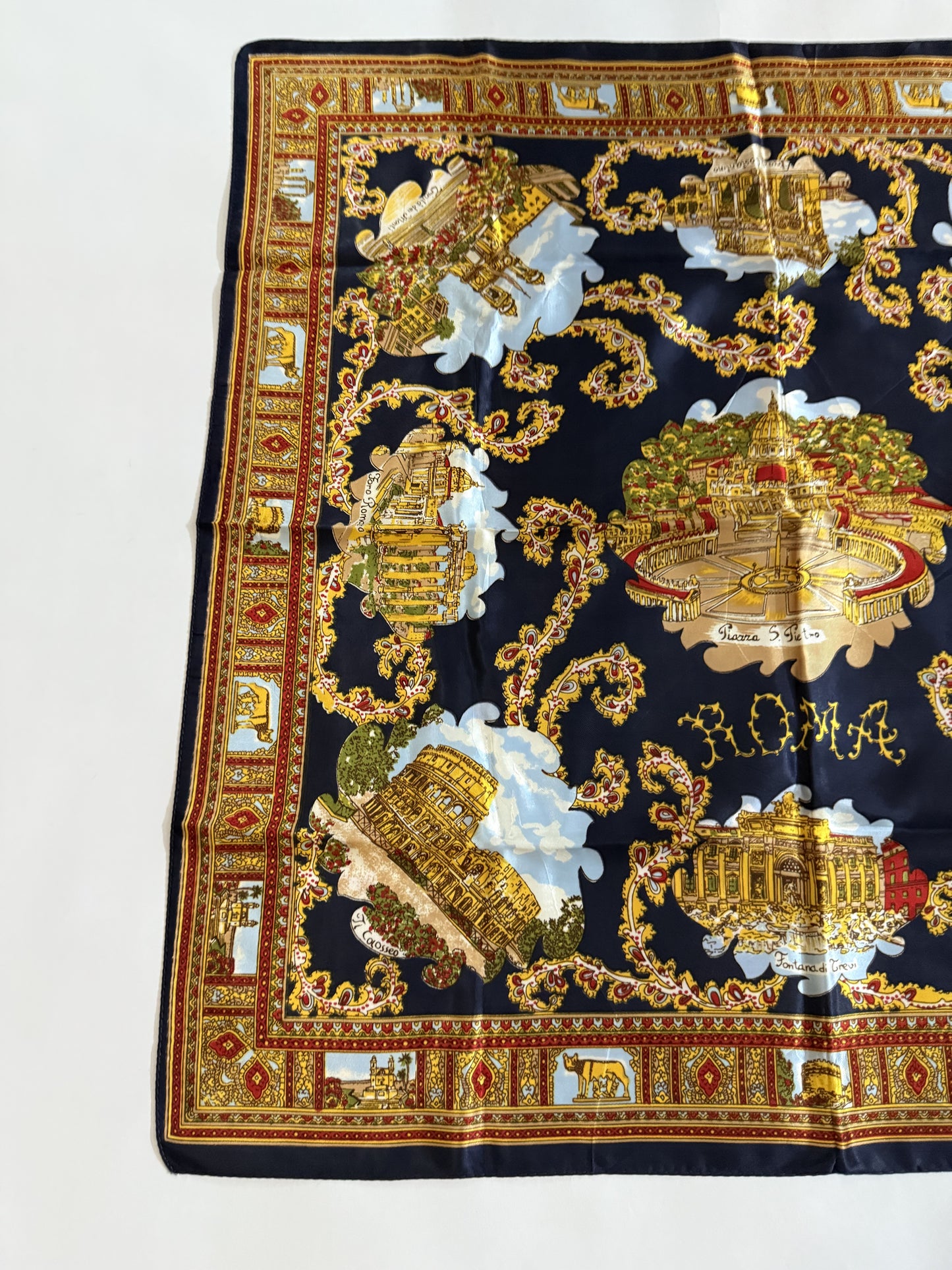 Roma vintage silk scarves