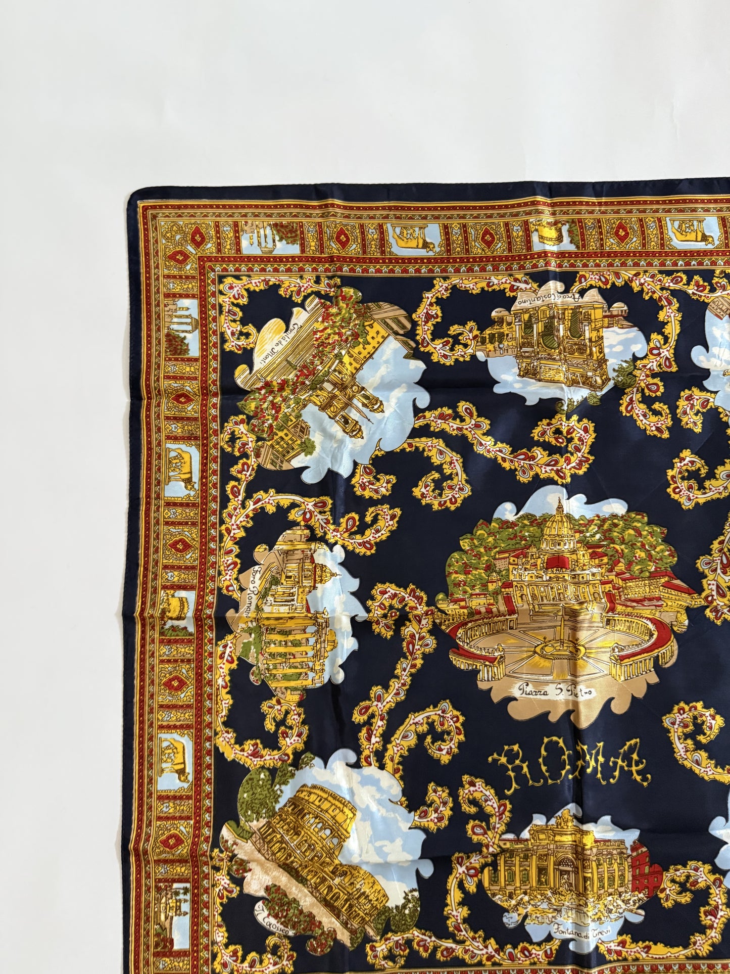 Roma vintage silk scarves