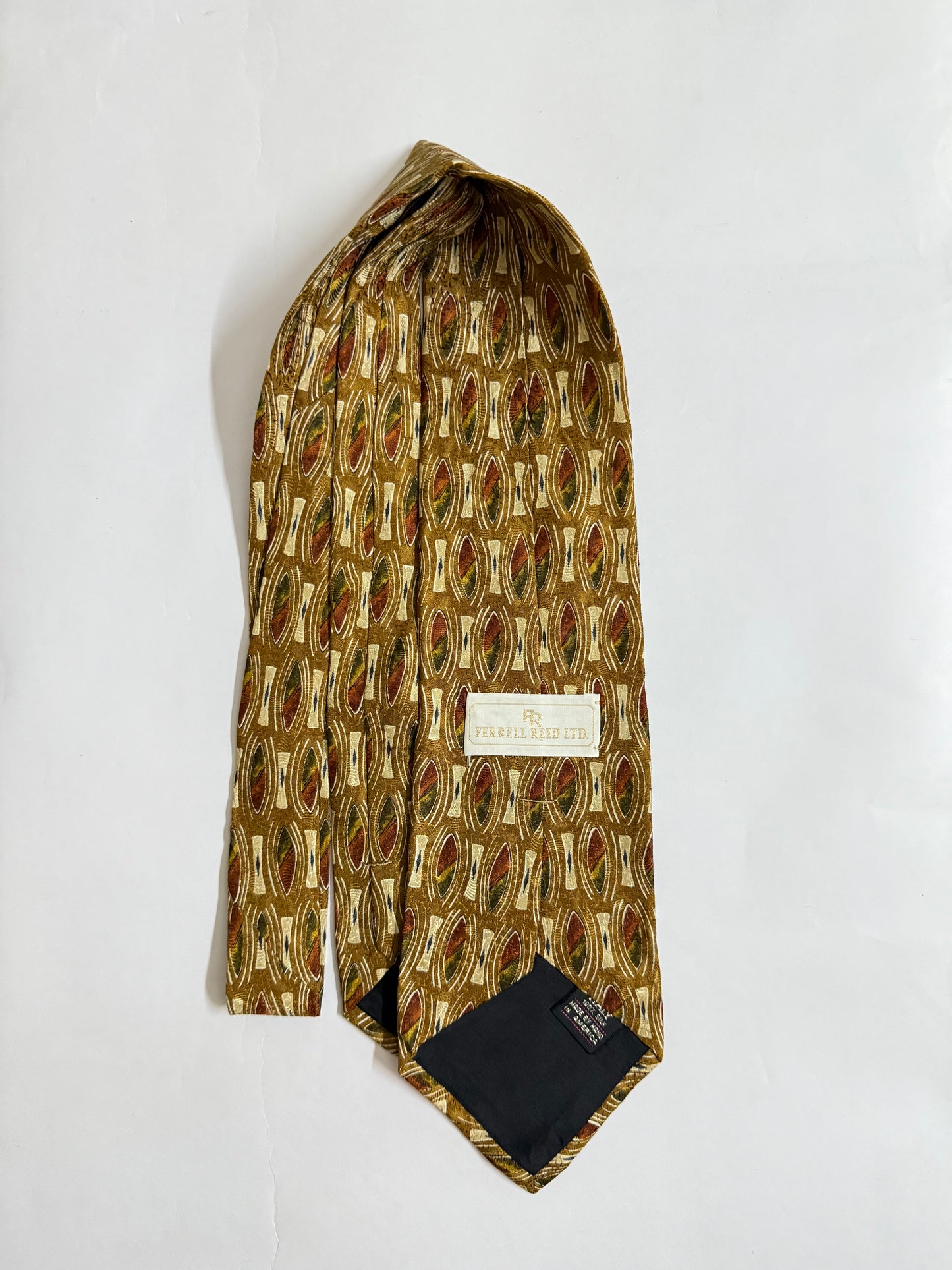 Ferrell Reed LTD vintage silk tie