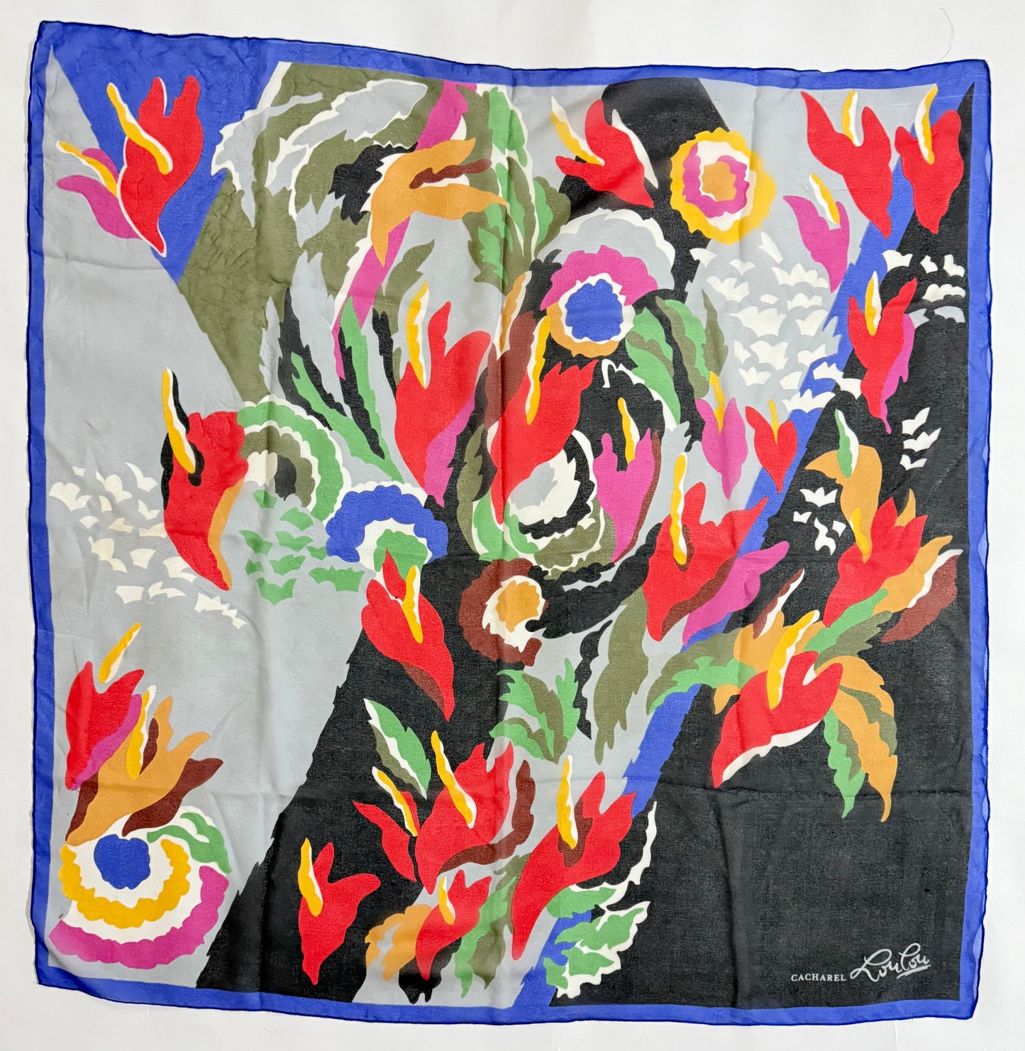Cacharel LouLou vintage Silk scarves