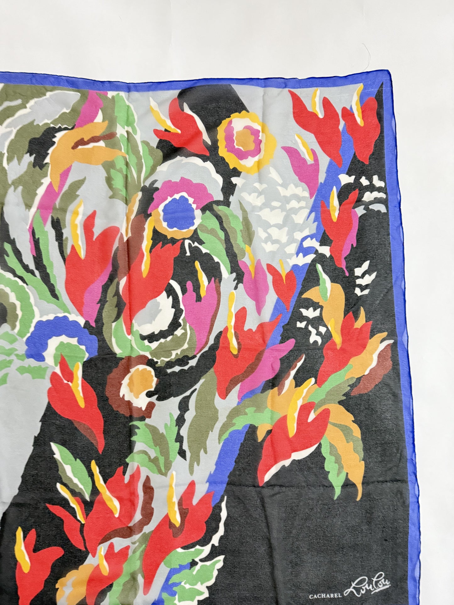 Cacharel LouLou vintage Silk scarves