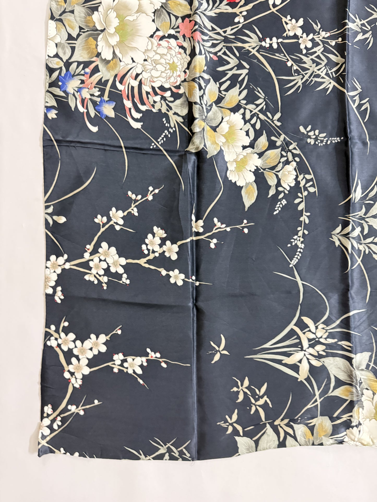 Floral Print vintage Silk scarves
