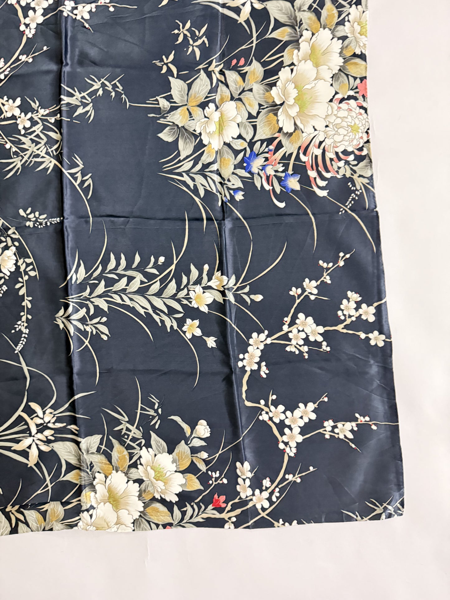 Floral Print vintage Silk scarves