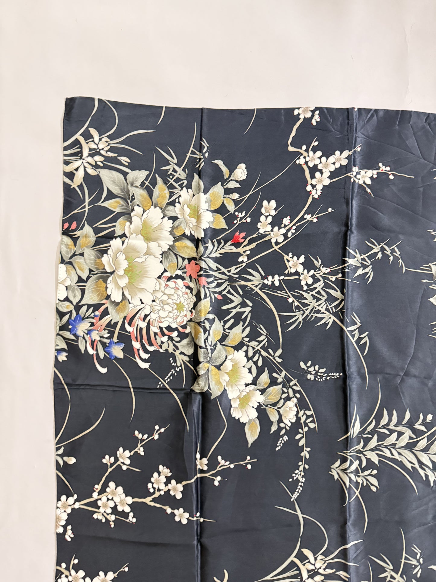 Floral Print vintage Silk scarves
