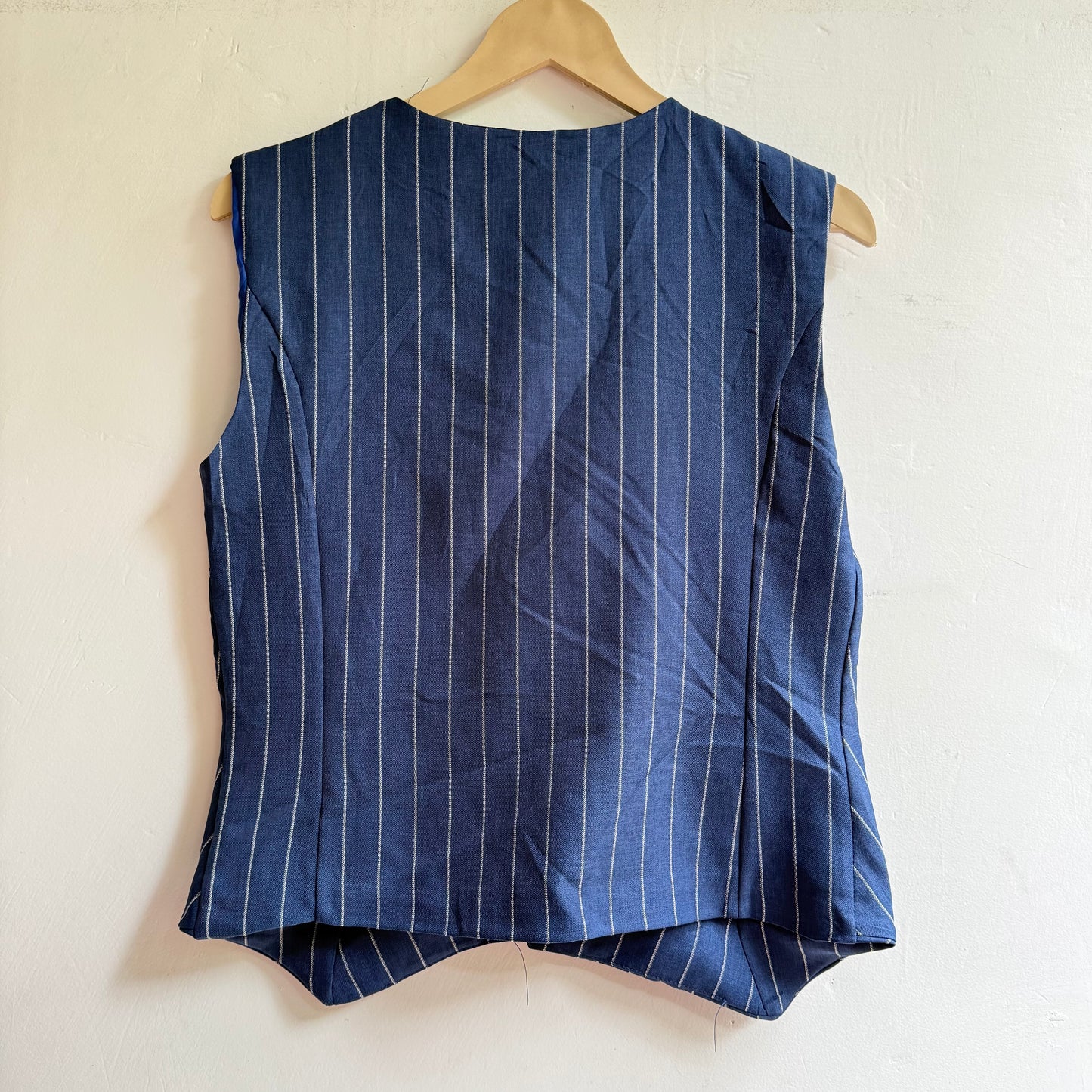 Overlap Striped Vest