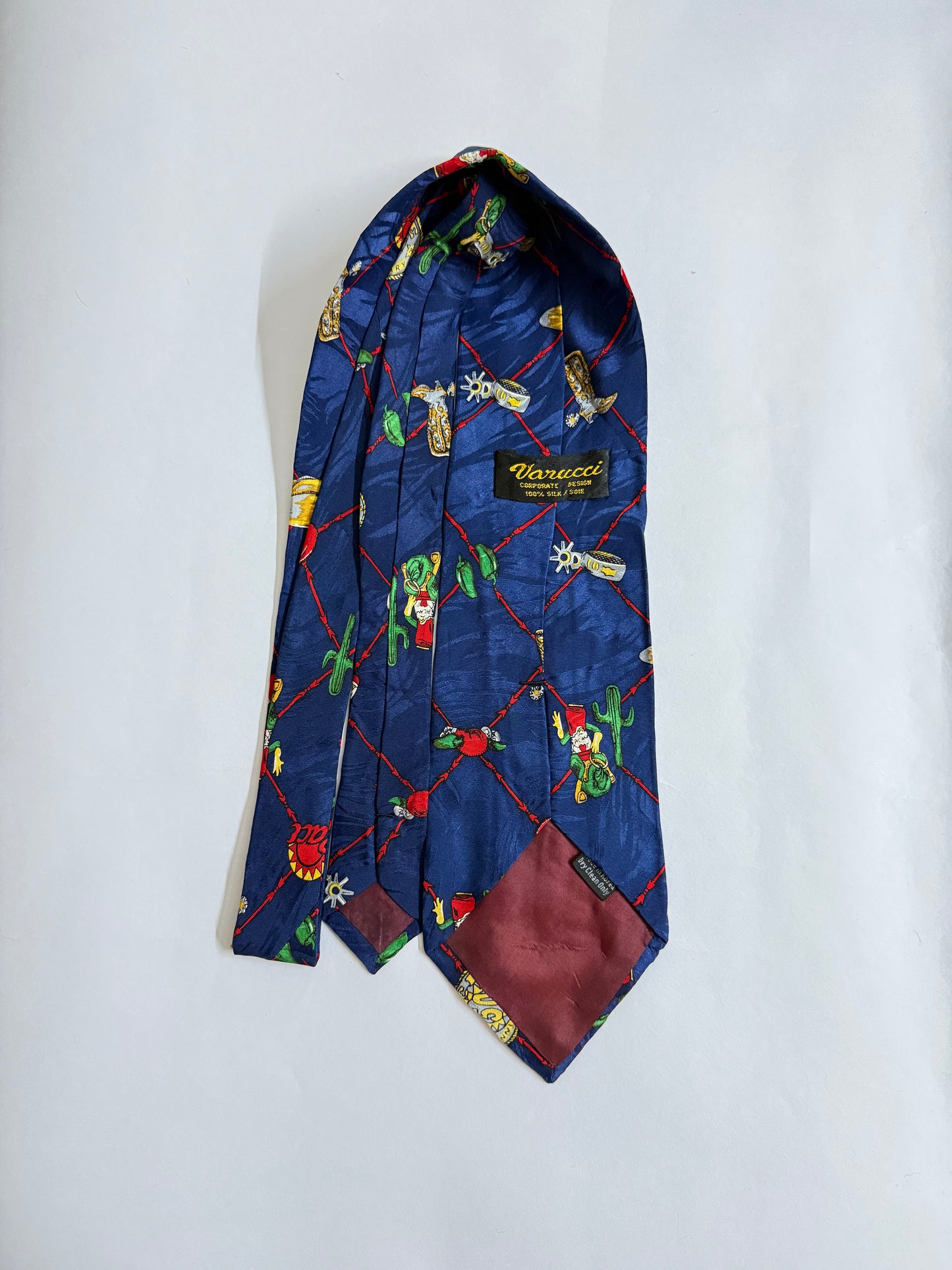 Varvcci Vintage silk tie