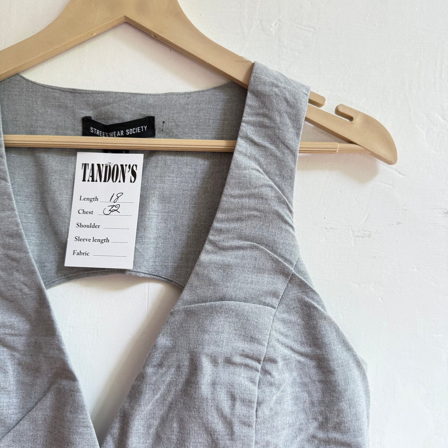 Grey Vest