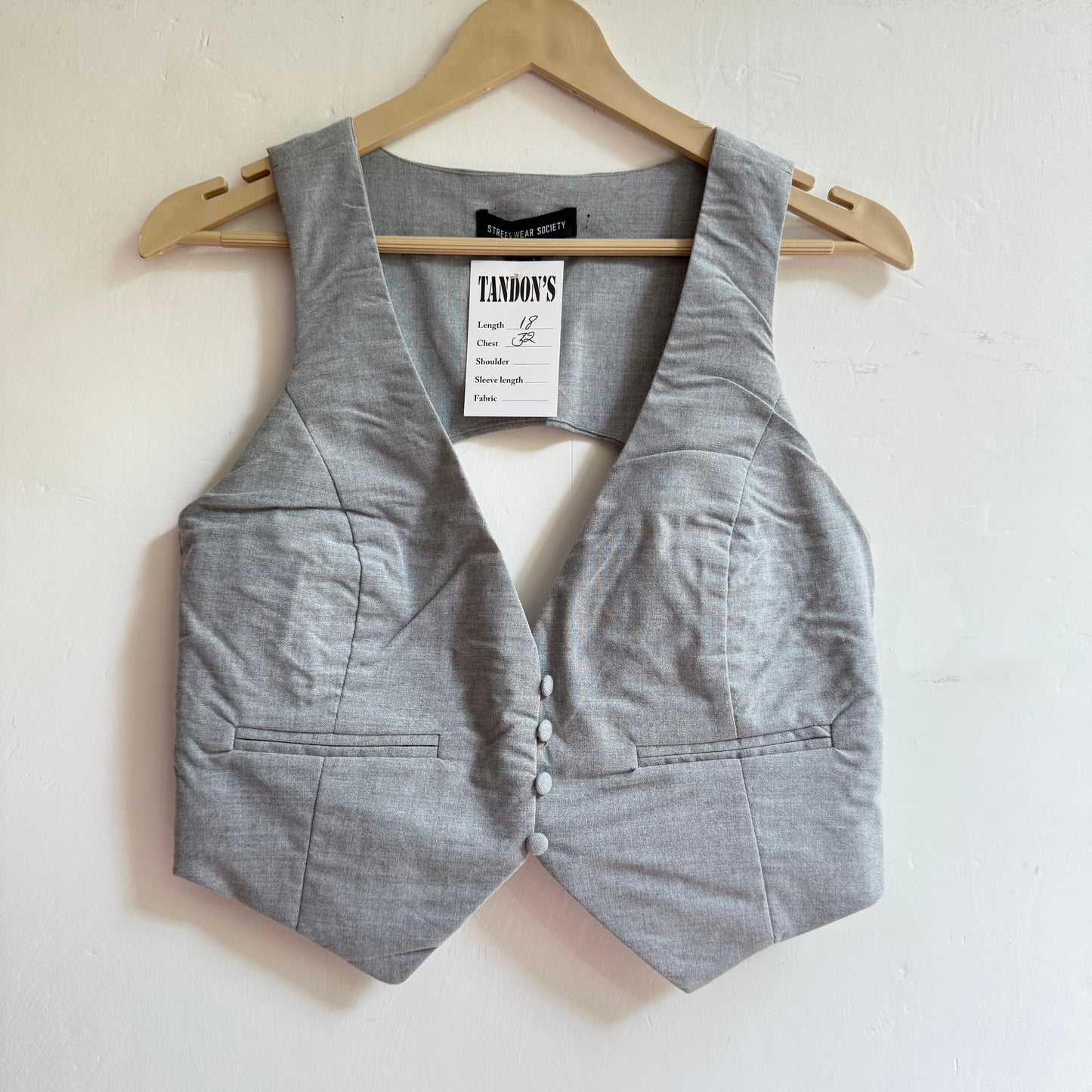 Grey Vest