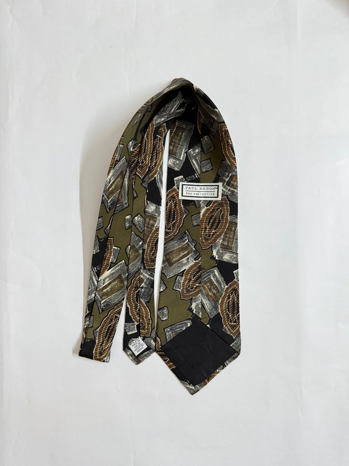 Paul Rodon vintage silk tie