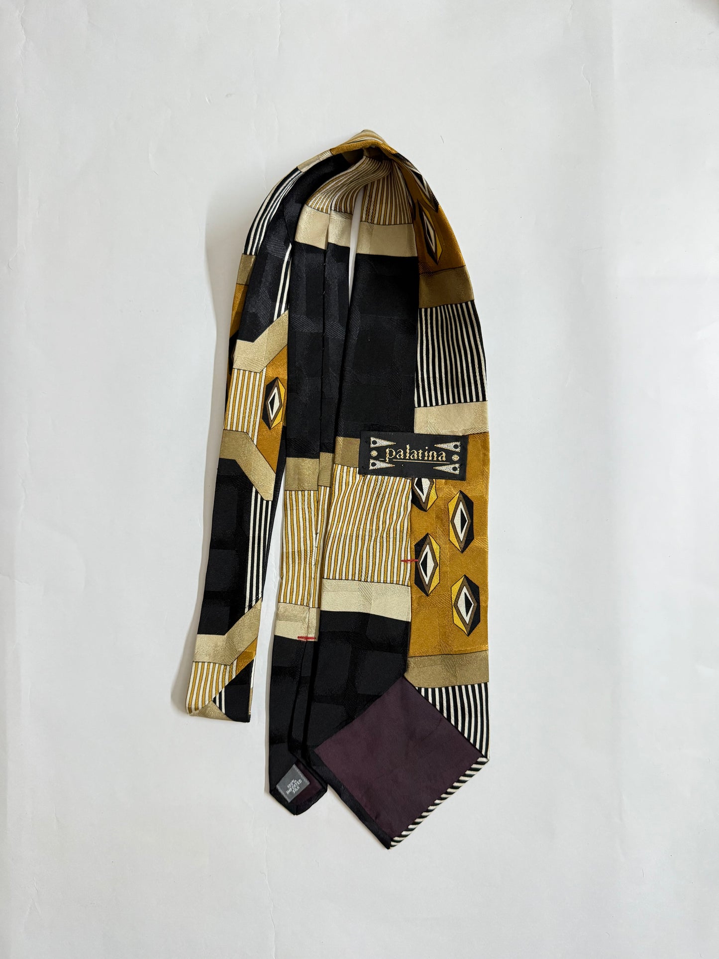 Palatina vintage silk tie
