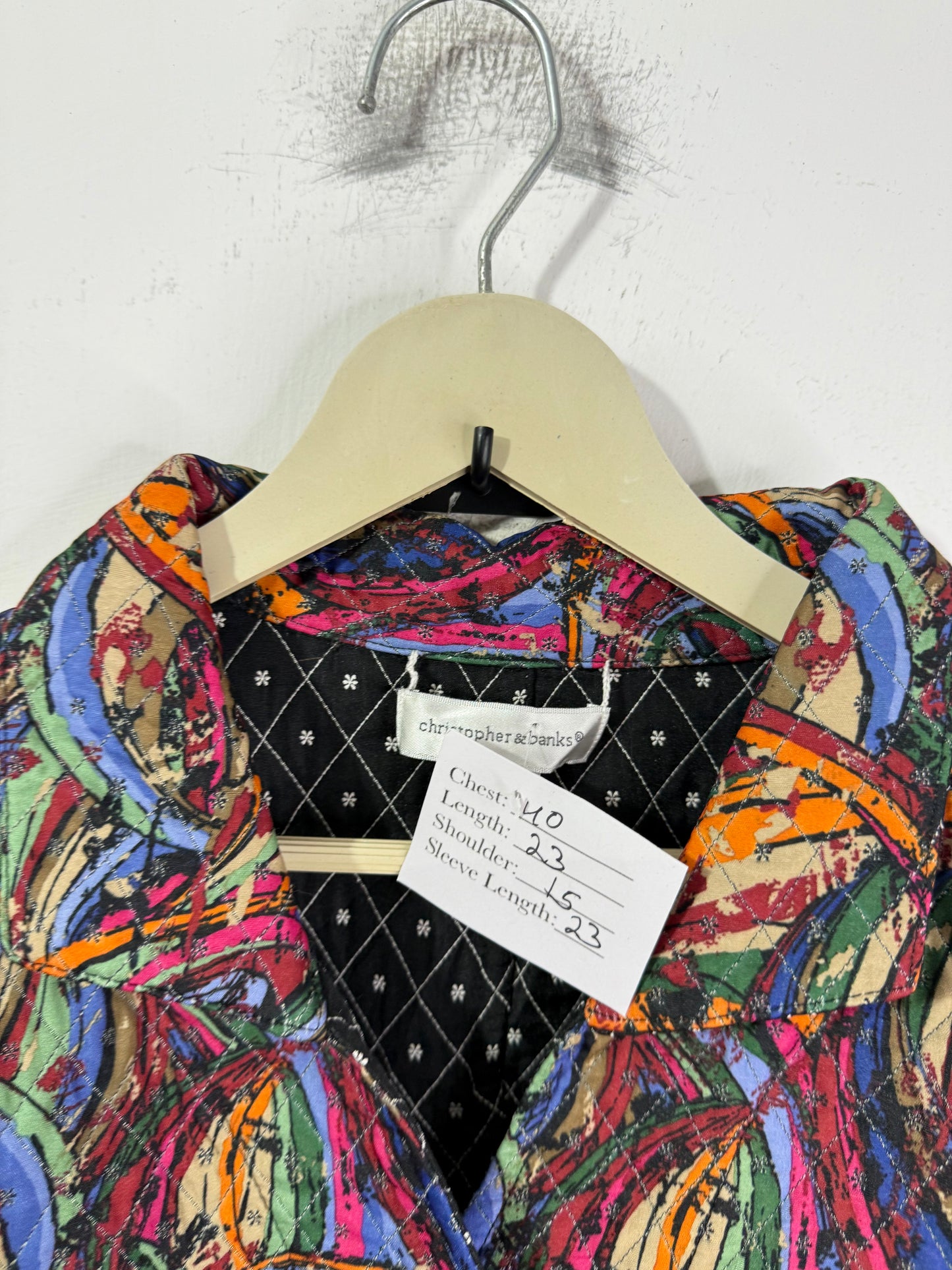 Christopher & Bank Reversible vintage Jacket