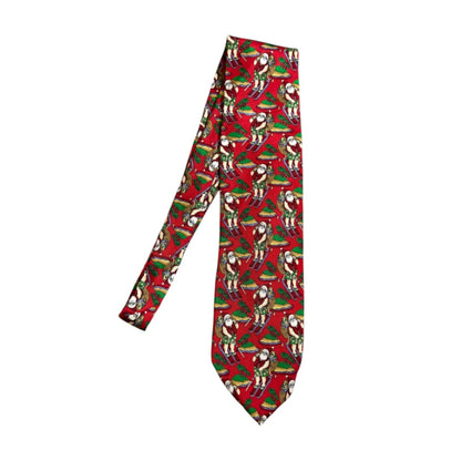 Holiday Traditions Vintage Silk Tie