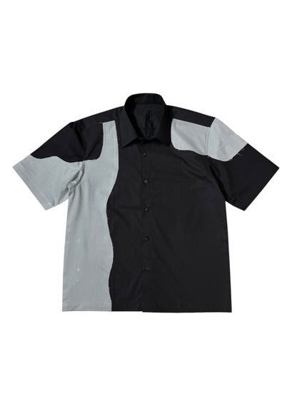 Black Rift Cotton Shirt