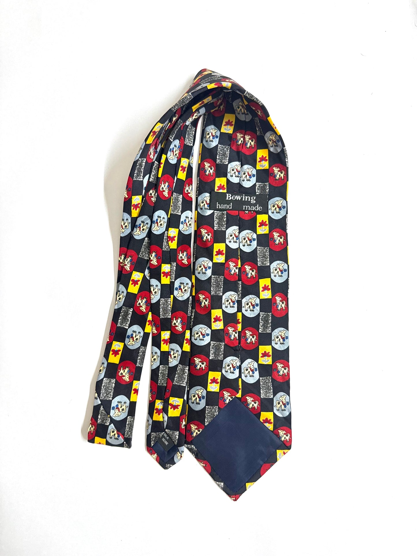 Bowing Vintage Silk Tie