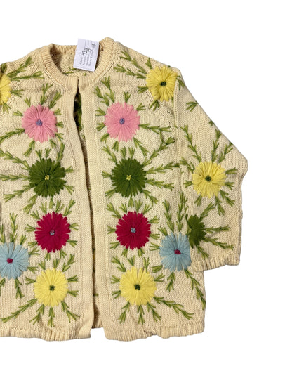 FLORAL Woolen Sweater