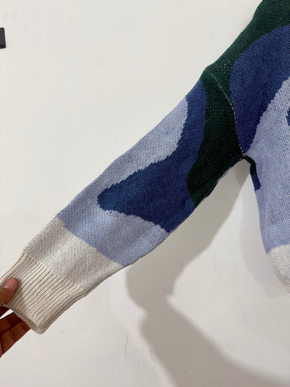 Wavy Woolen Sweater