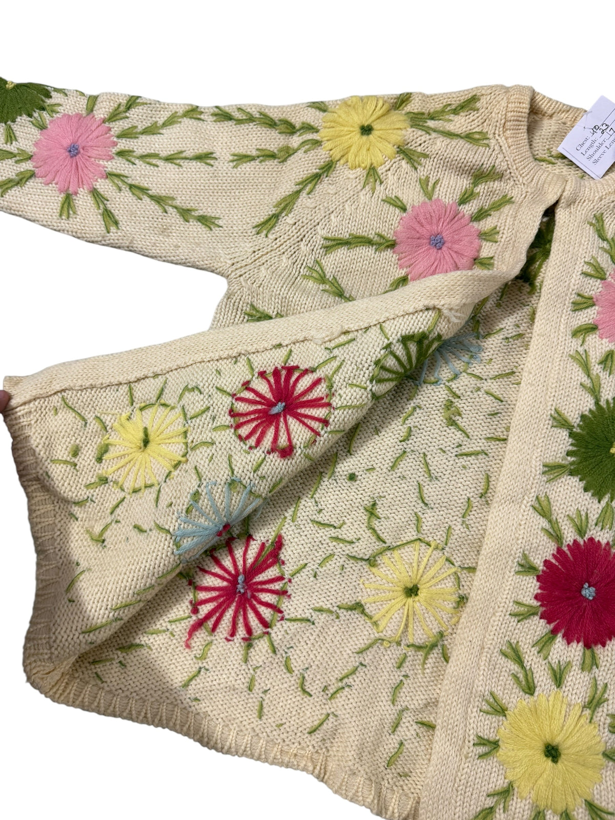 FLORAL Woolen Sweater