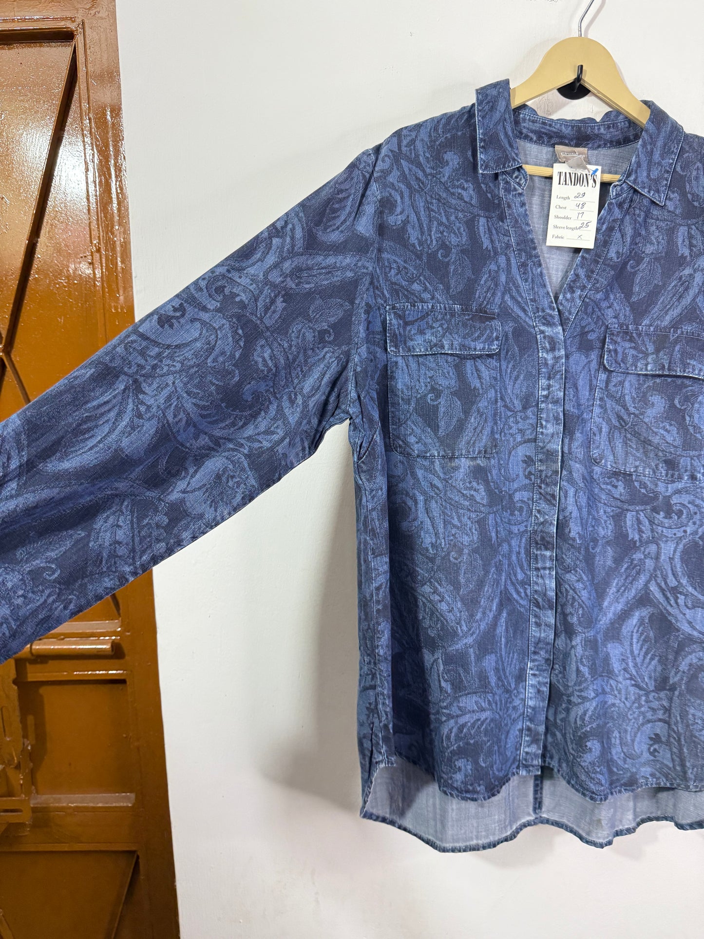 Silver Threads Denim Shirt