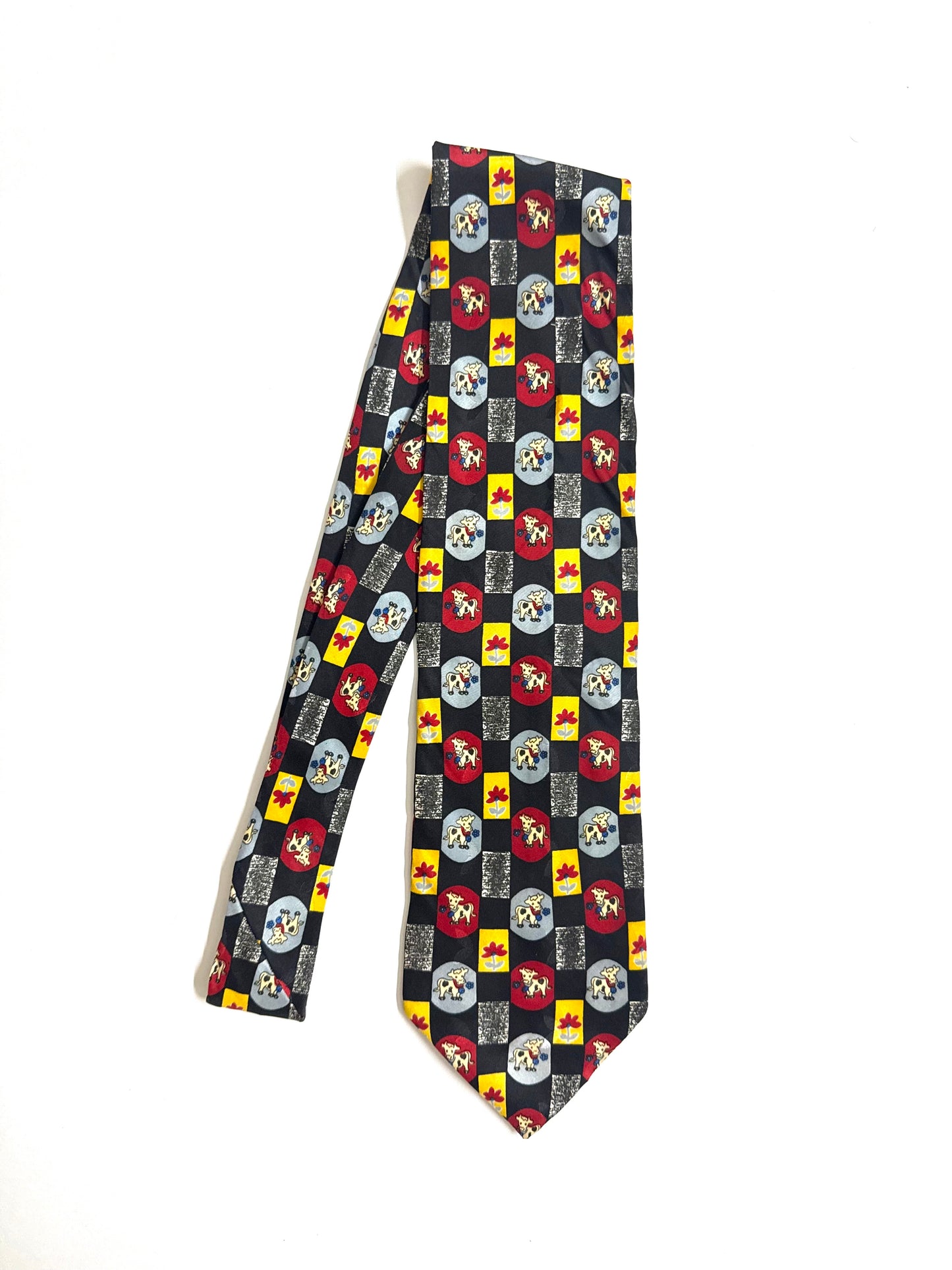 Bowing Vintage Silk Tie