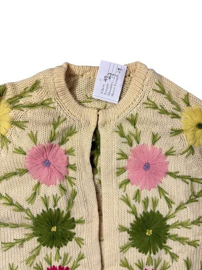 FLORAL Woolen Sweater