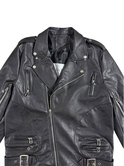 Dress Volume Leather Jacket